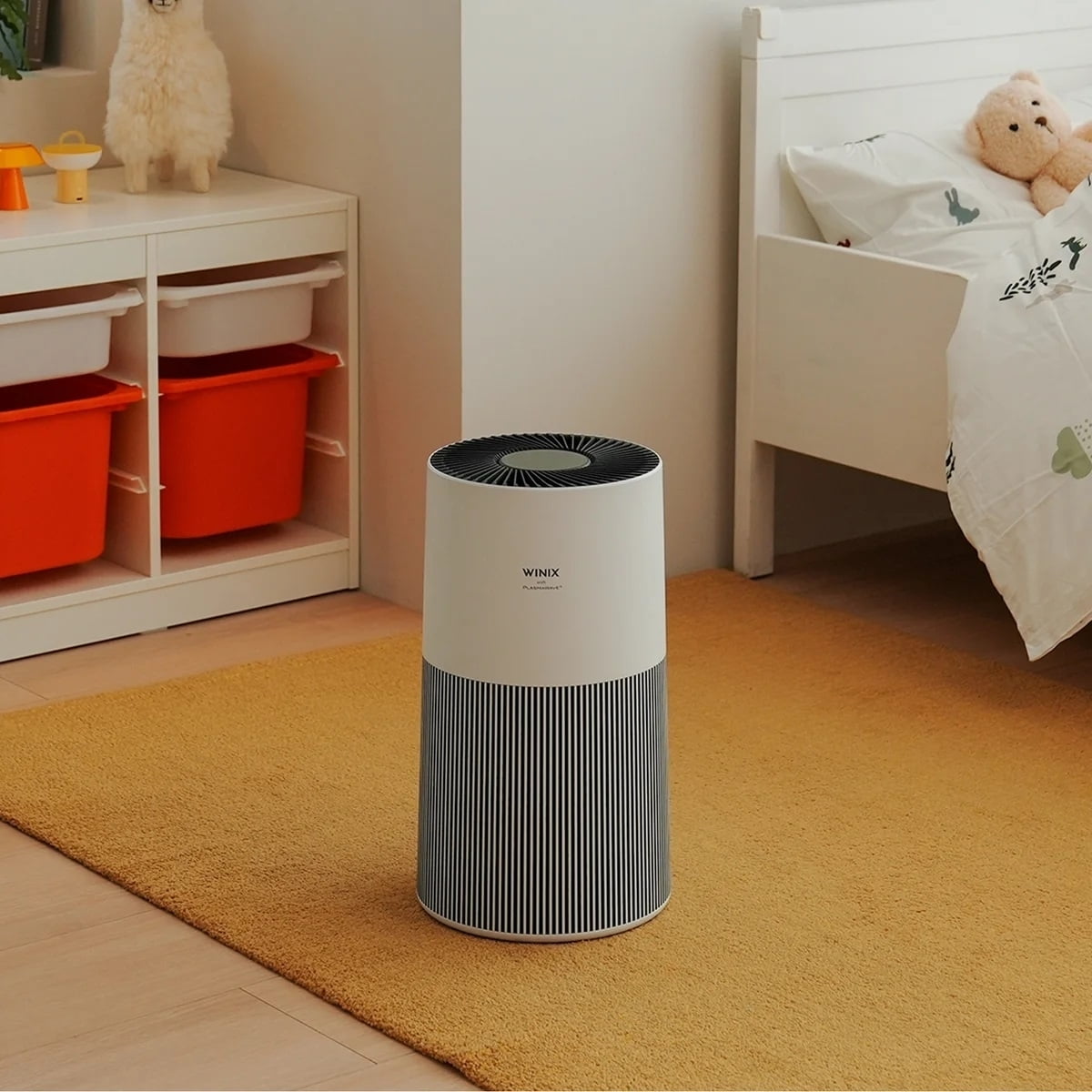 Winix C610 4-Stage True HEPA Air Purifier with Wi-Fi and Additional Filter (White, 24 in x 13 in) 494ek