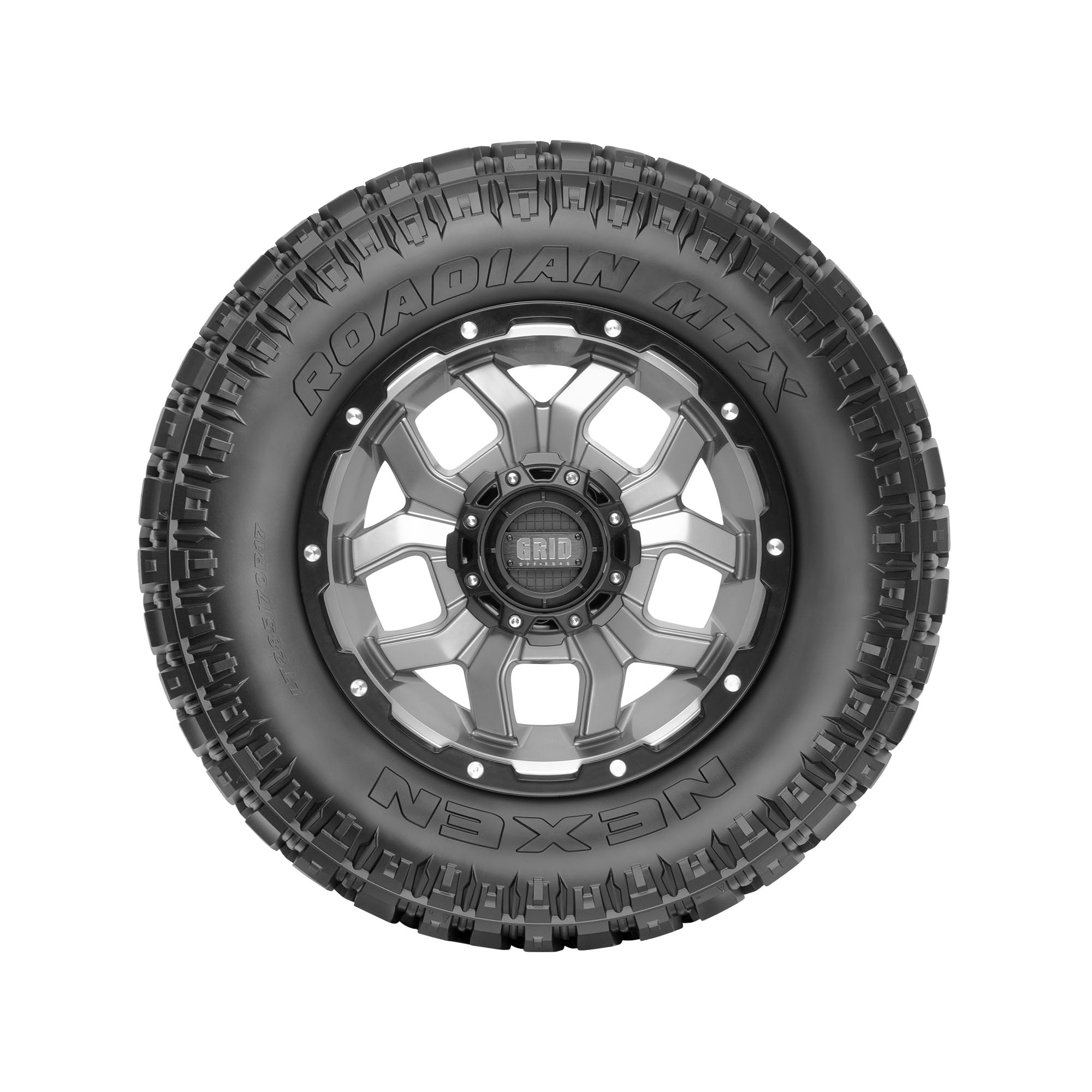 Nexen Roadian MTX RM7 Mud-Terrain Tire (Black, 35X12.50R20) 8zusv