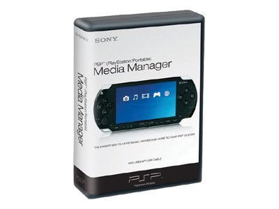 Sony PSP Media Manager Software for PlayStation Portable (1 User, CD-ROM) bupz1
