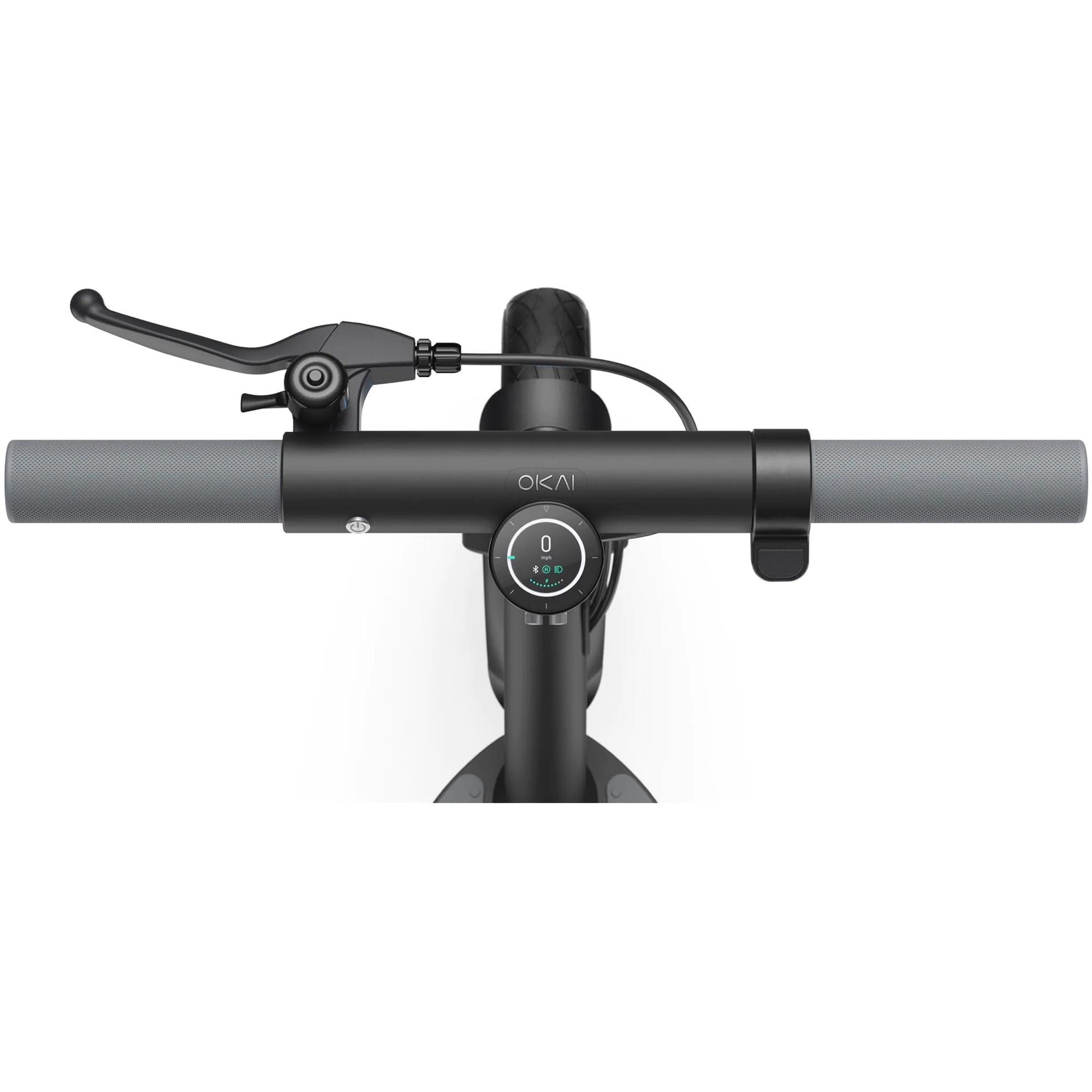 OKAI Neon Pro Foldable Electric Scooter, Long-Range Commuter with Customizable LED Lighting (Black) ackcq