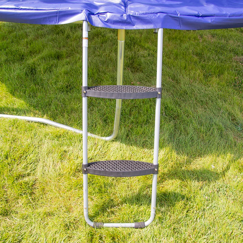 Skywalker Trampolines Accessory Kit with Basketball Hoop, Wind Stakes, and Safety Ladder (Universal Fit) xf5cm