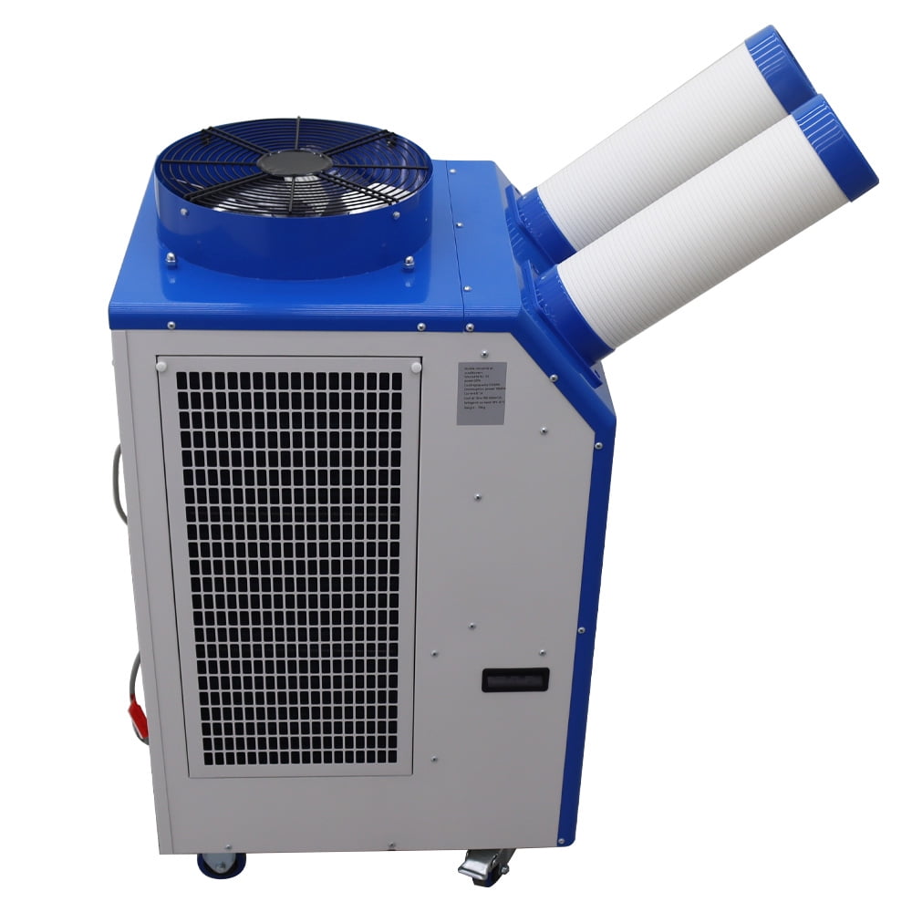 Techtongda Industrial Portable Air Conditioner Spot Cooler with Intelligent Control (Blue, 220V) defua