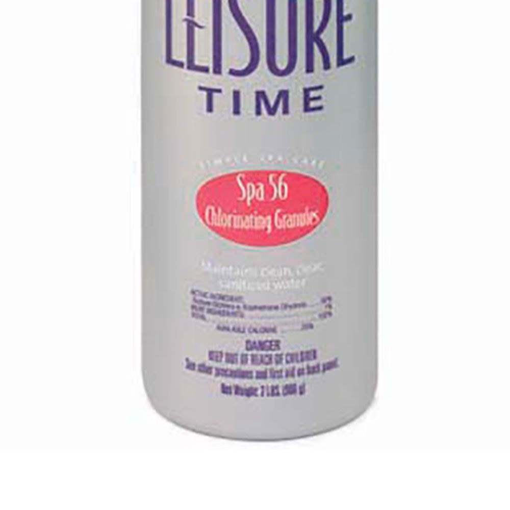 Leisure Time 22337A Spa 56 Chlorinating Granules for Hot Tubs and Spas (2 lb) 42tuf