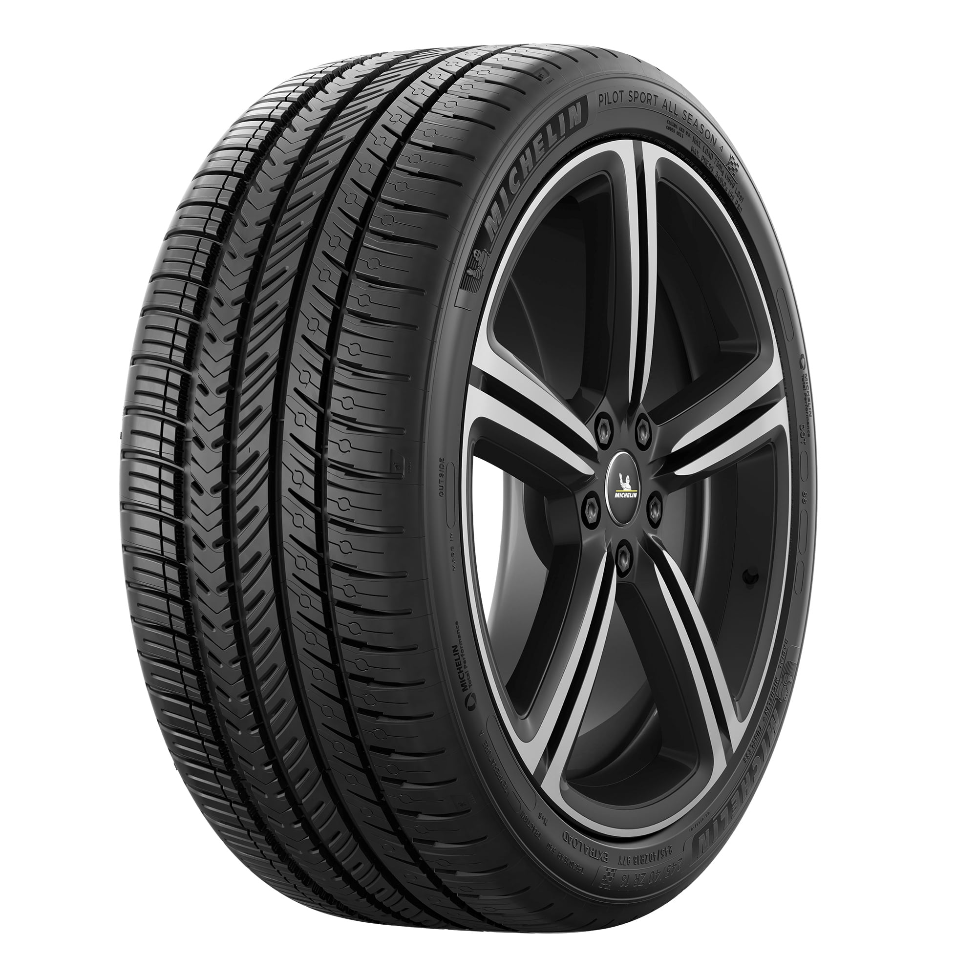 Michelin Pilot Sport All-Season 4 High-Performance Tire (325/30ZR19) ffh08