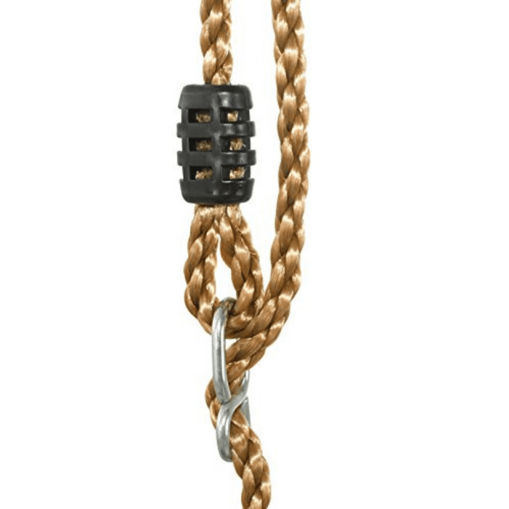 Outdoor Heights Disc Swing for Tree or Swing Set with Adjustable Rope (Yellow, 11 in) guzjx - Image 6