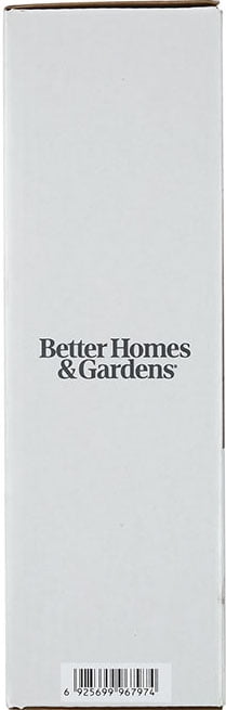 Better Homes & Gardens 8 in. Square Rain Showerhead High Pressure Rainfall Design (Brushed Nickel, 8 in.) 8t94i