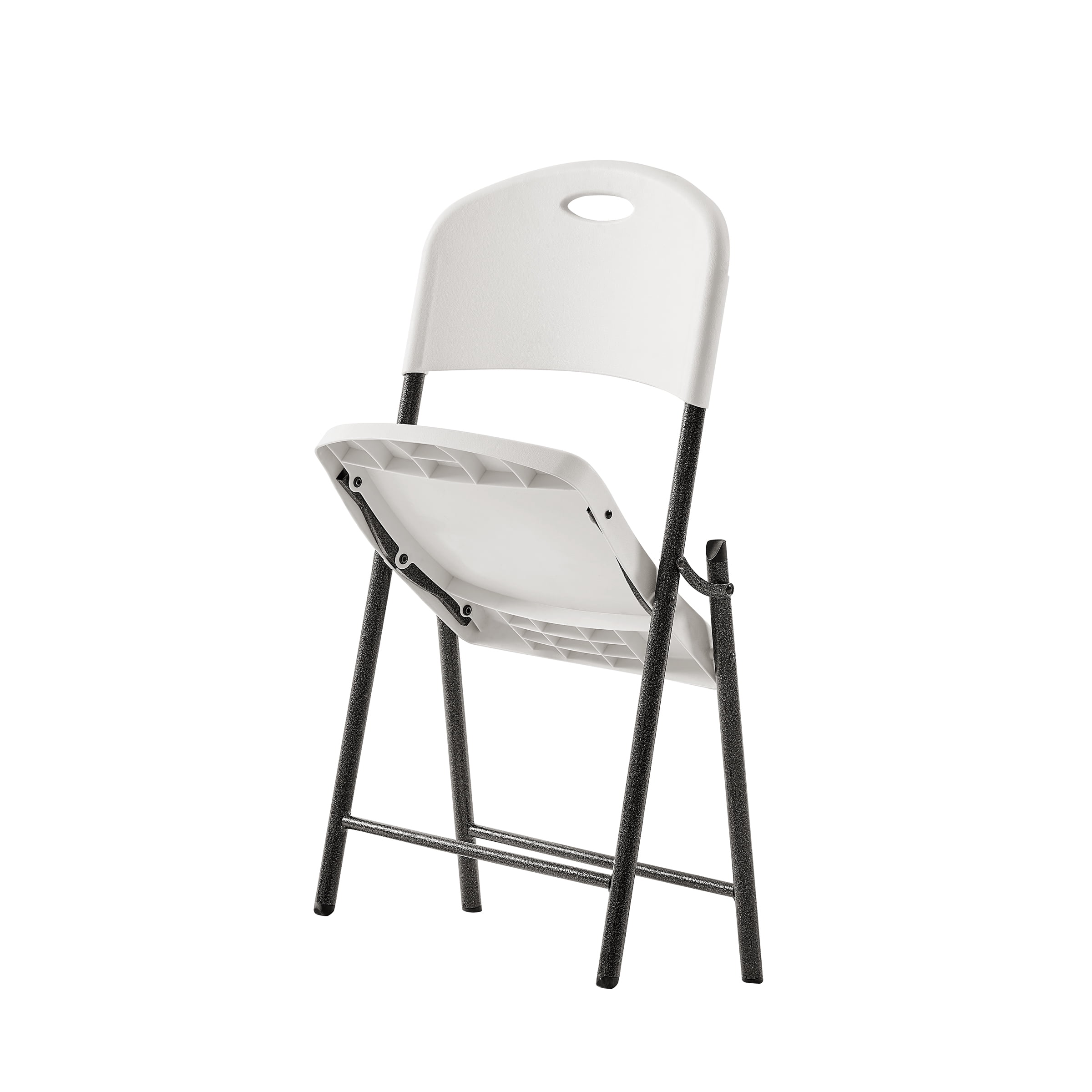 Mainstays Premium Heavy Duty Resin Folding Chair (White, 6-Pack) ohqr8