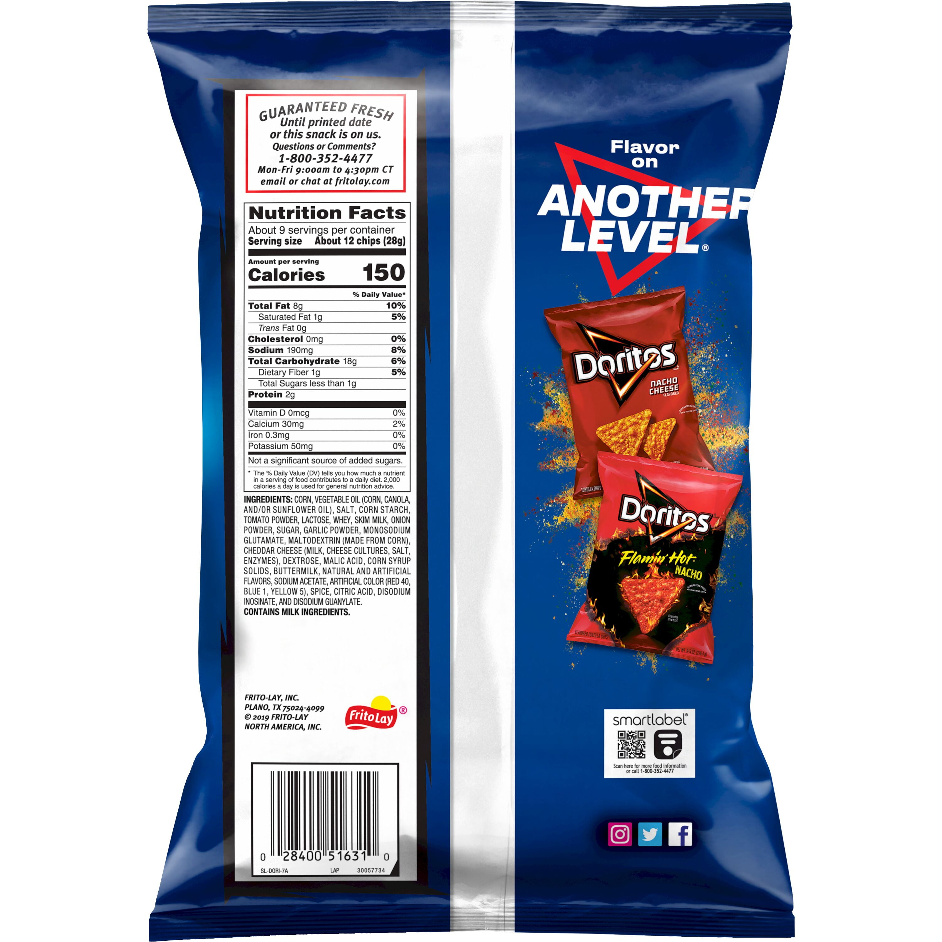 Doritos Tortilla Chips Cool Ranch Flavor (9.25 oz) rysro