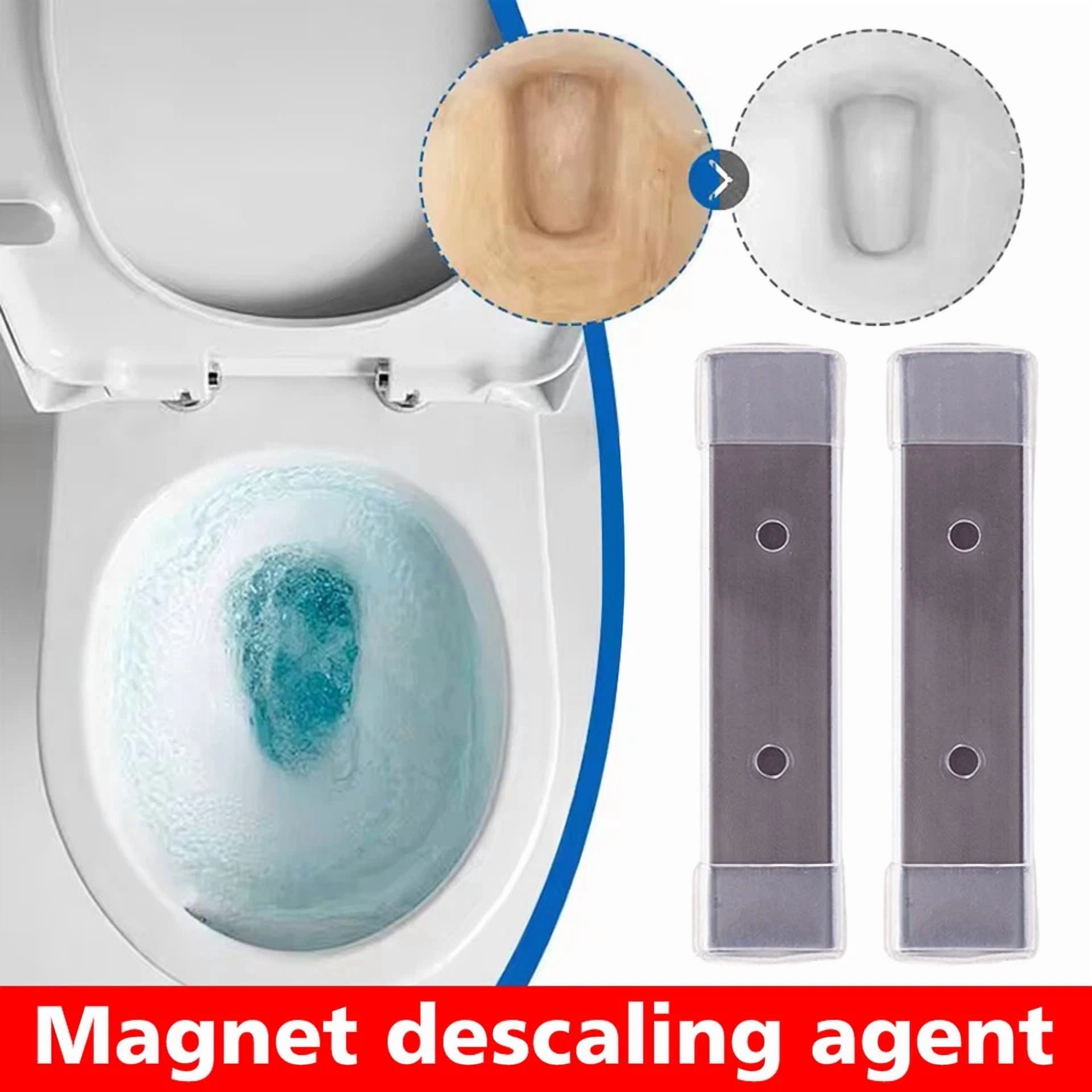 KLYNE Magnetic Toilet Bowl Cleaner Tank Descaler Eco-Friendly Maintenance Tool (4 Pack) pbusc