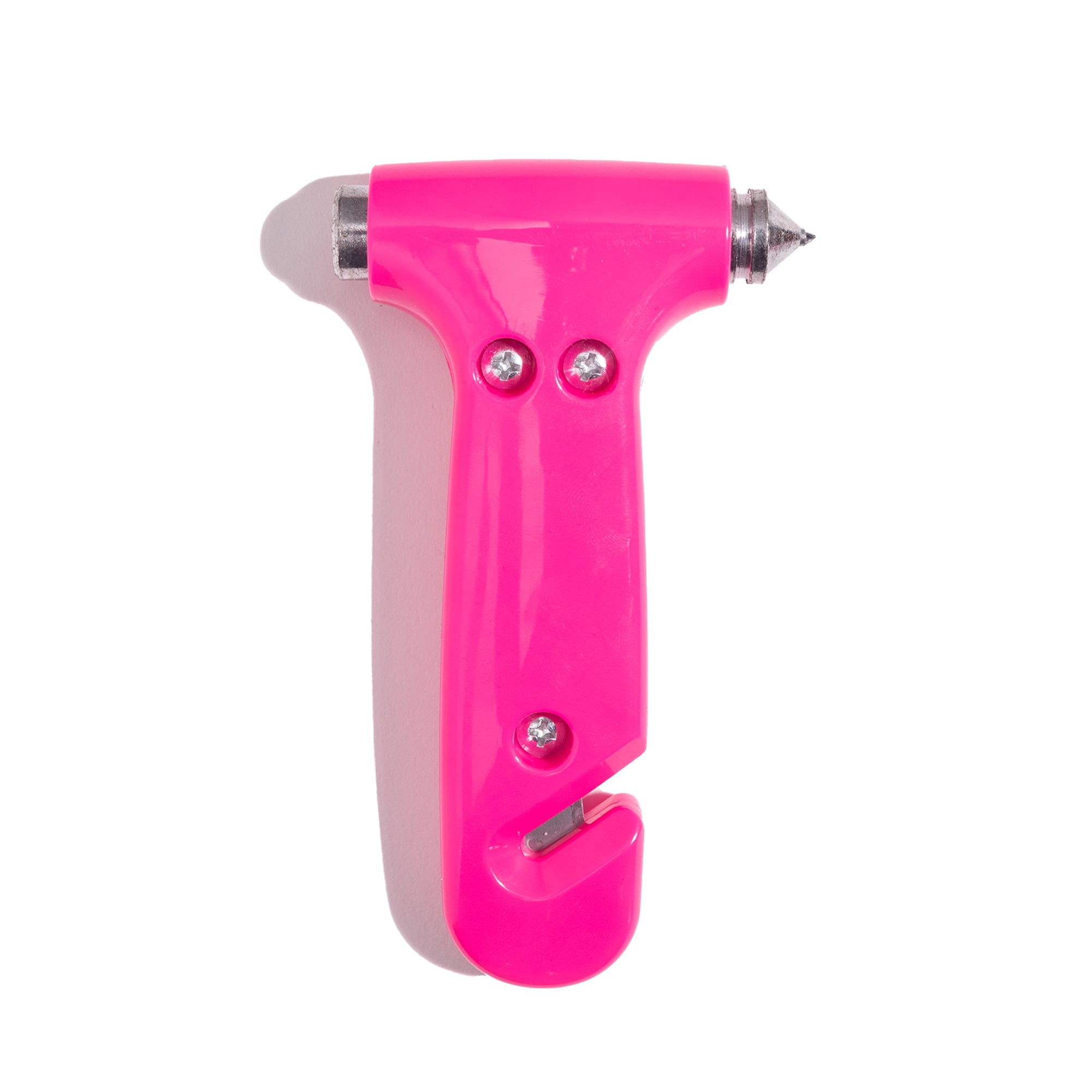 Super-Cute Emergency Escape Hammer and Seatbelt Cutter (Pink, 5.5 in) jc5ii