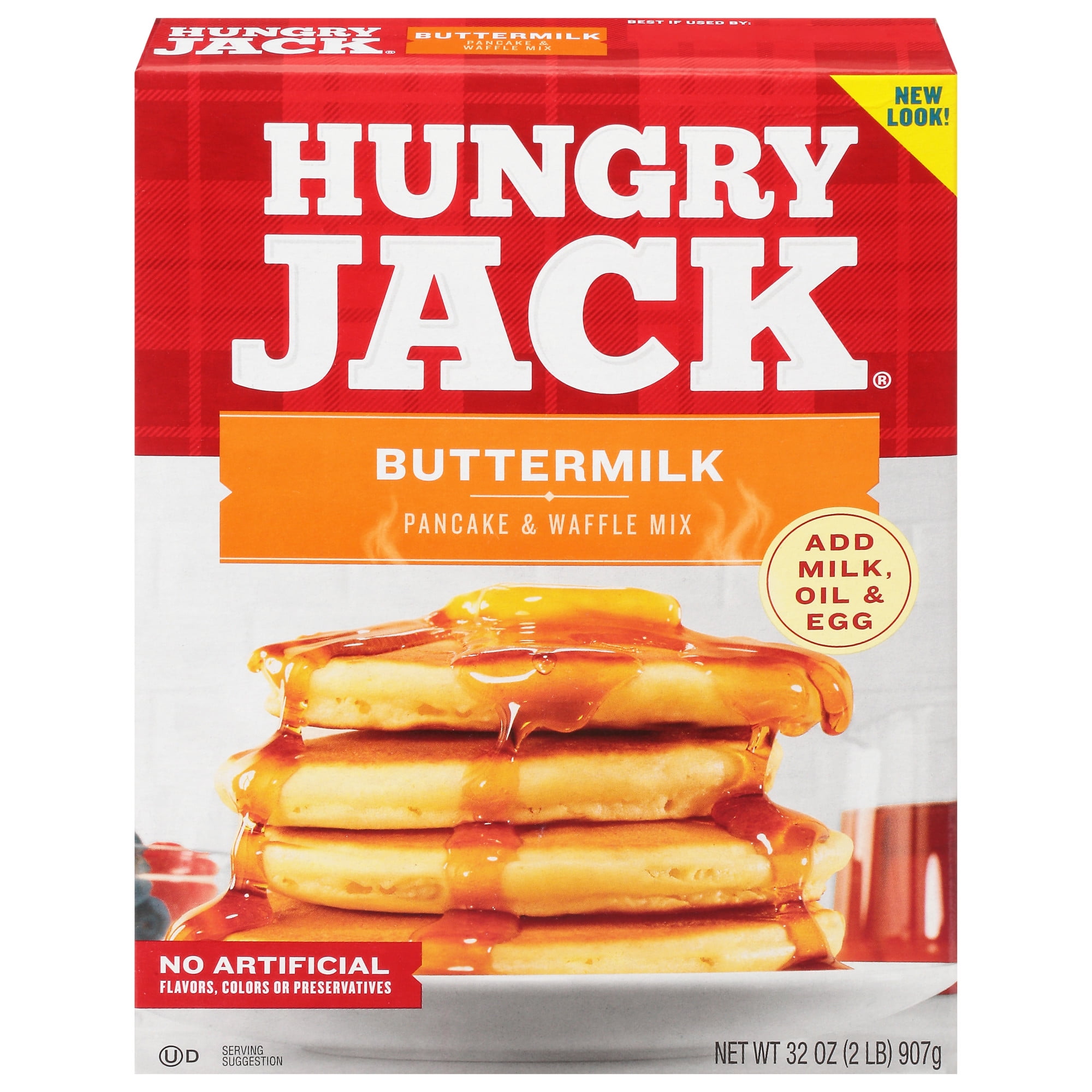 Hungry Jack Buttermilk Pancake and Waffle Mix (32 oz) wiu00