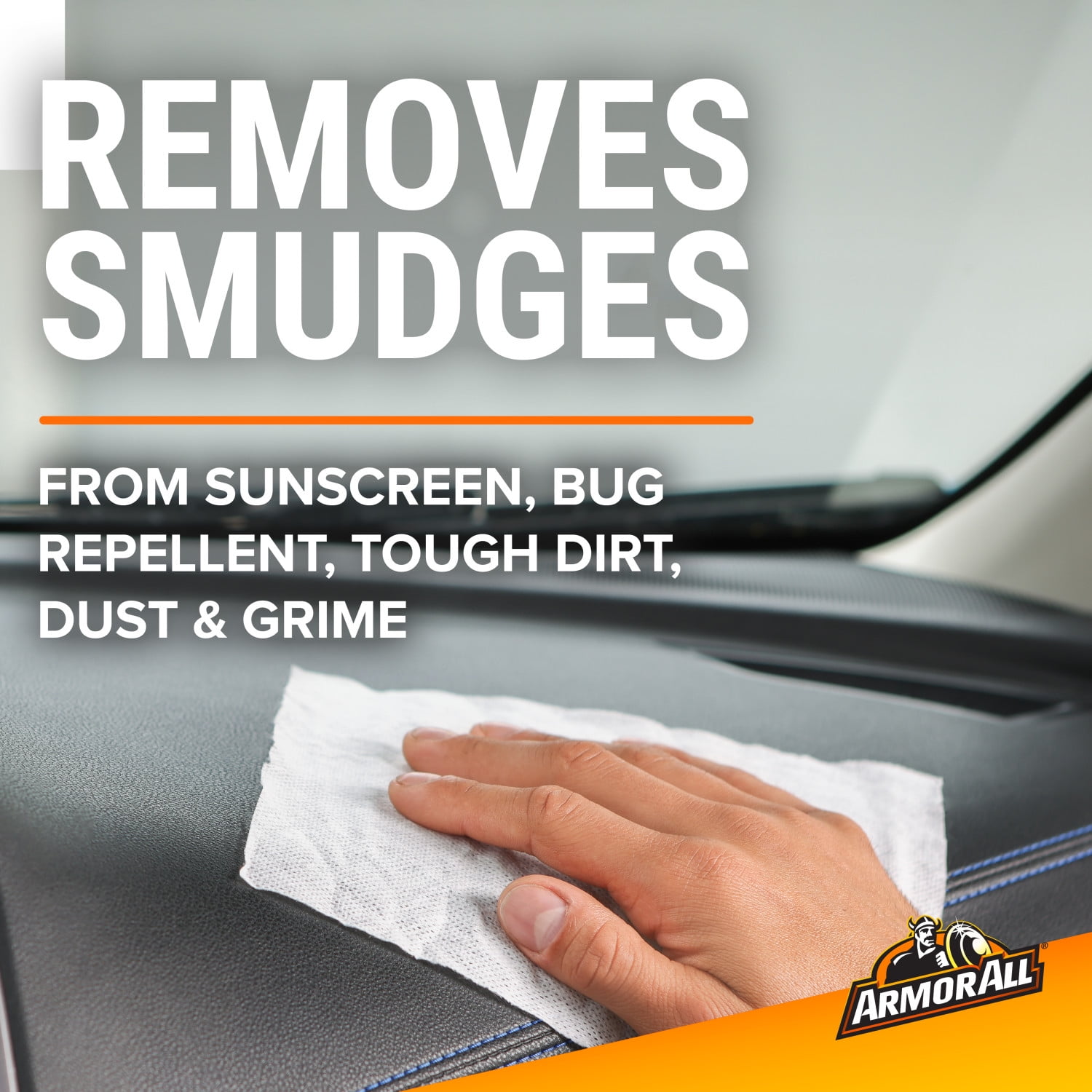 Armor All Cleaning Wipes for Automotive Interior Surfaces (White, 50 Count) 657jk
