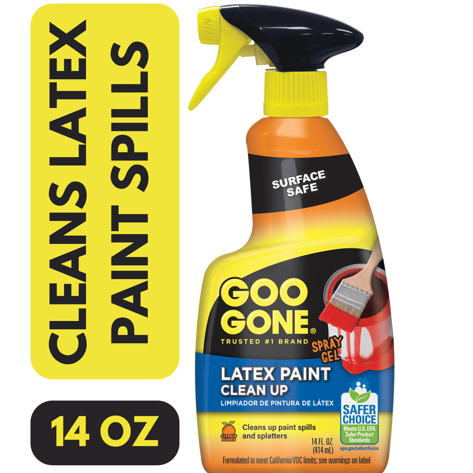 Goo Gone Latex Paint Remover Spray Gel (14 oz) u5sa3