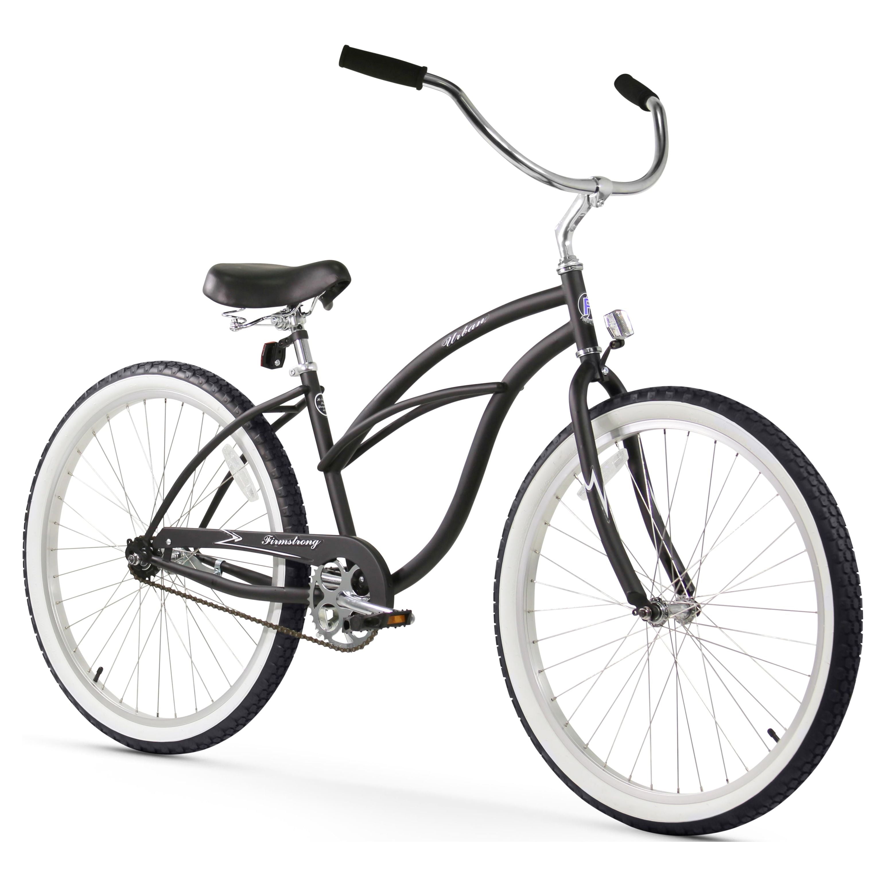 Firmstrong Urban Lady Women's Single Speed Beach Cruiser Bicycle (Matte Black, 26 in) racol