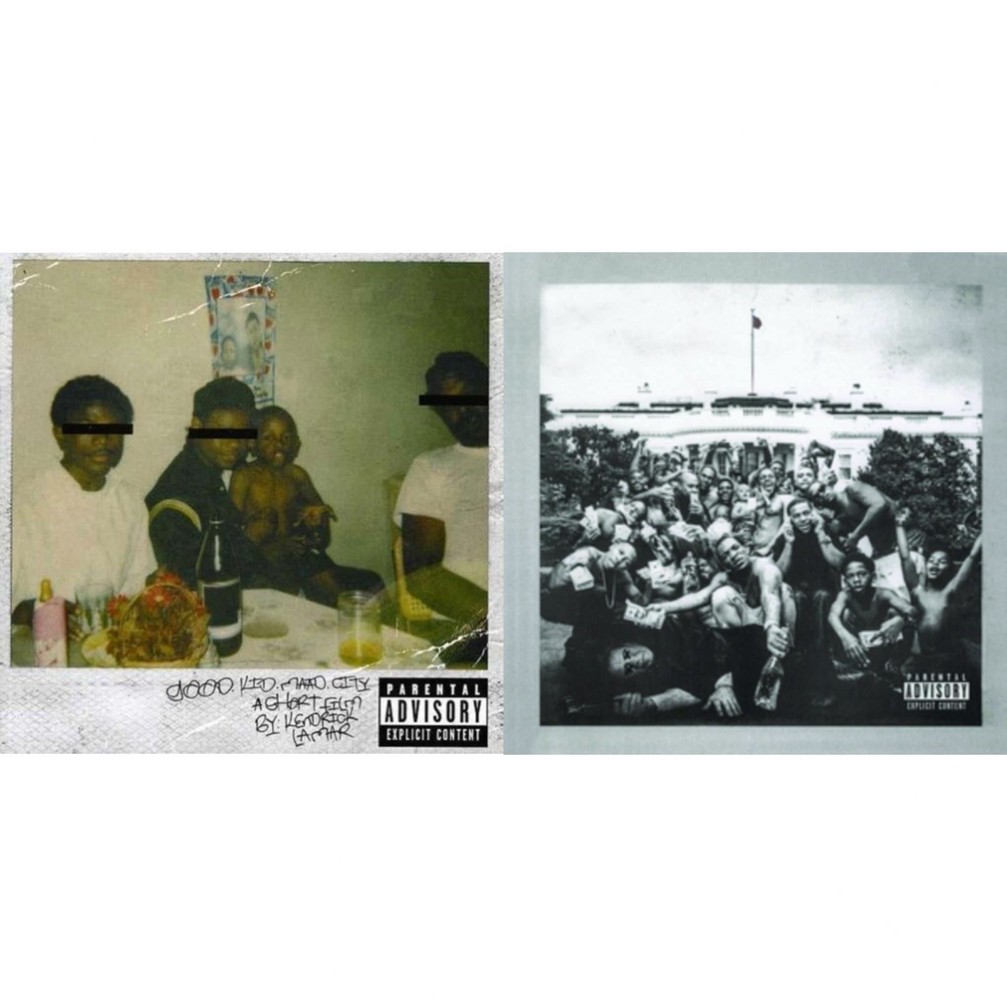 Kendrick Lamar Good Kid, M.A.A.D City 10th Anniversary Edition & To Pimp A Butterfly (2 Disc CD Bundle) rb8uo