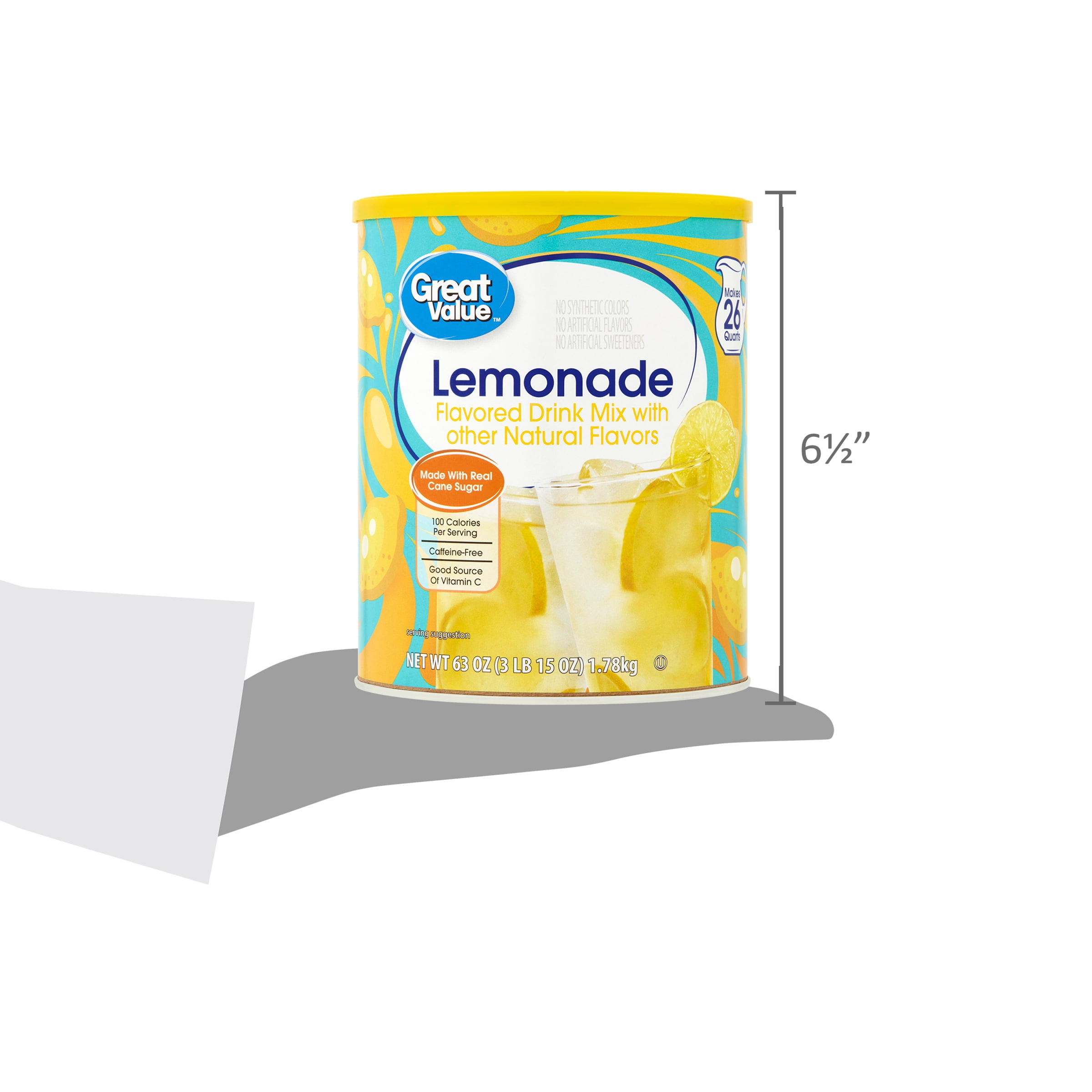 Great Value Lemonade Drink Mix Powder (26 Quart) bty47