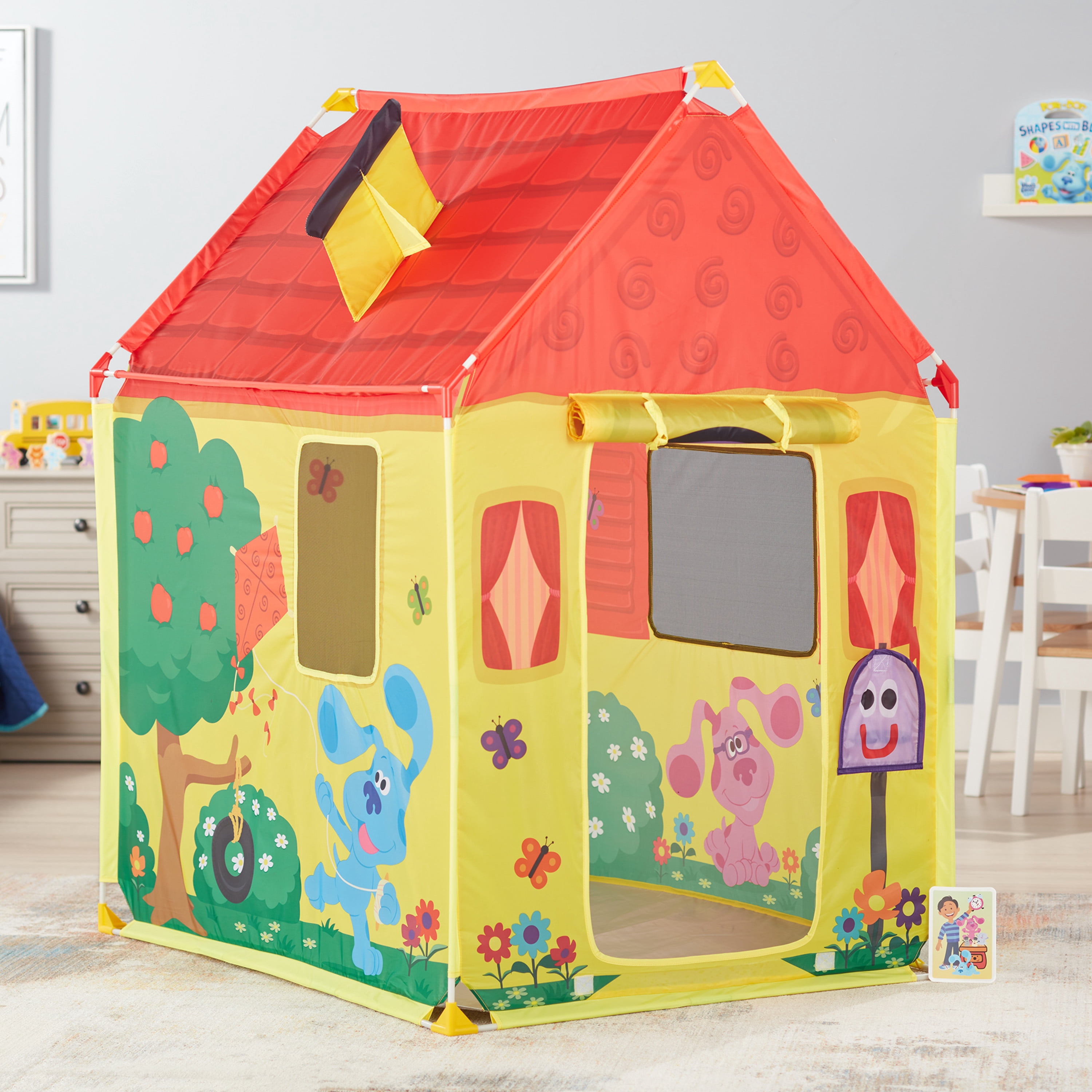 Melissa & Doug Blue's Clues & You! Blue's House Play Tent (Blue, 4 ft) g20ss