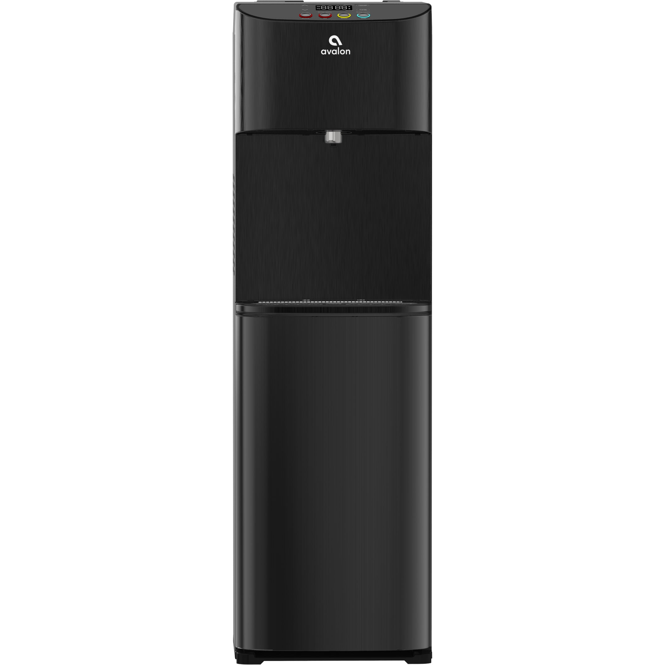 Avalon Electric Water Cooler Dispenser with Dual Filtration and Self Cleaning (Black Stainless Steel) fh2xs