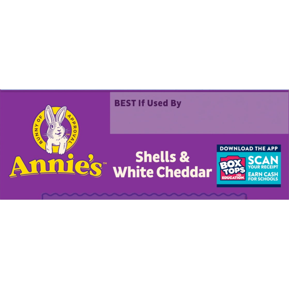 Annie's White Cheddar Shells Macaroni and Cheese with Organic Pasta (White, 12 Pack, 6 oz) ww6xu
