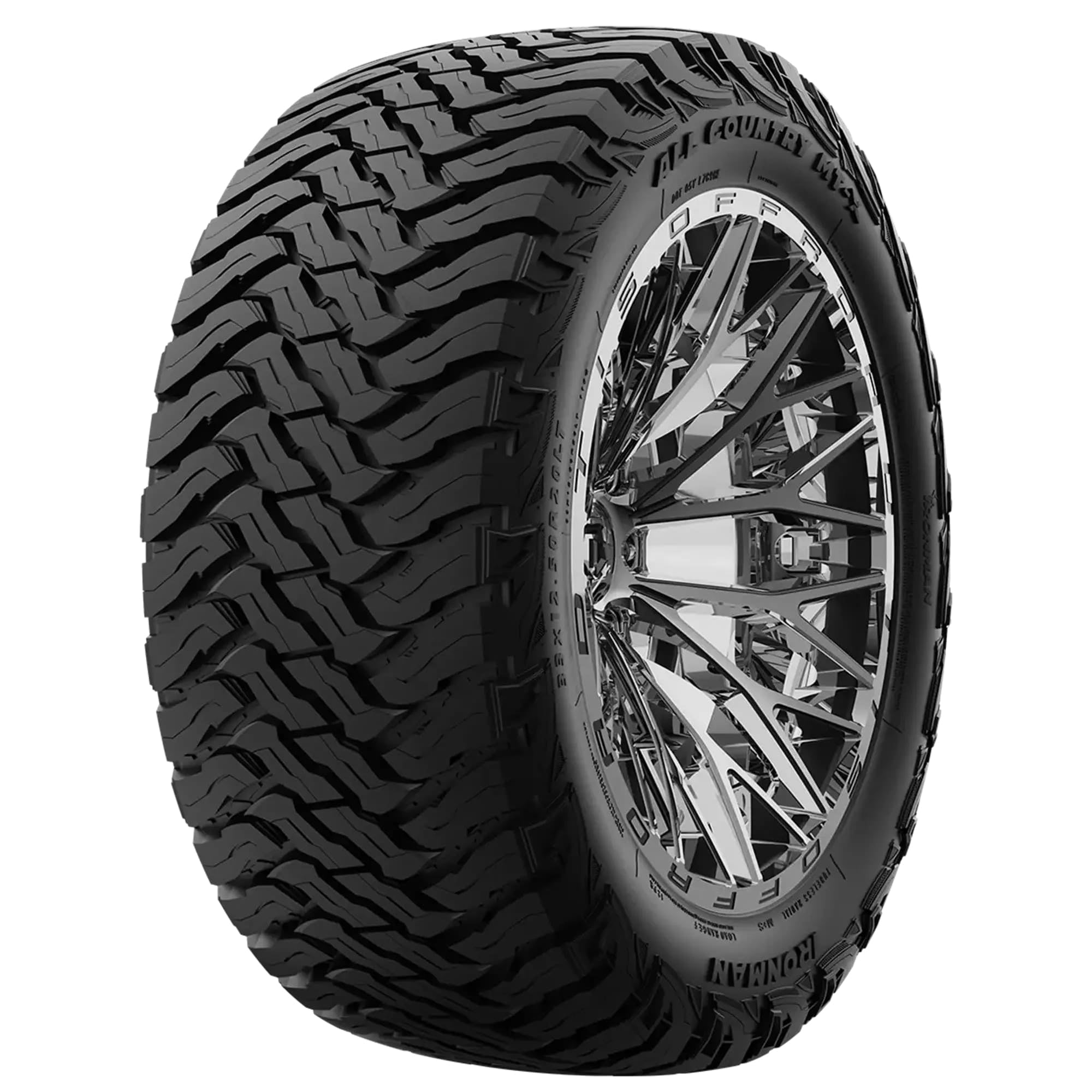 Ironman All Country MT-X Light Truck and SUV Tire (35x12.50R18, 12-Ply) ny1ov