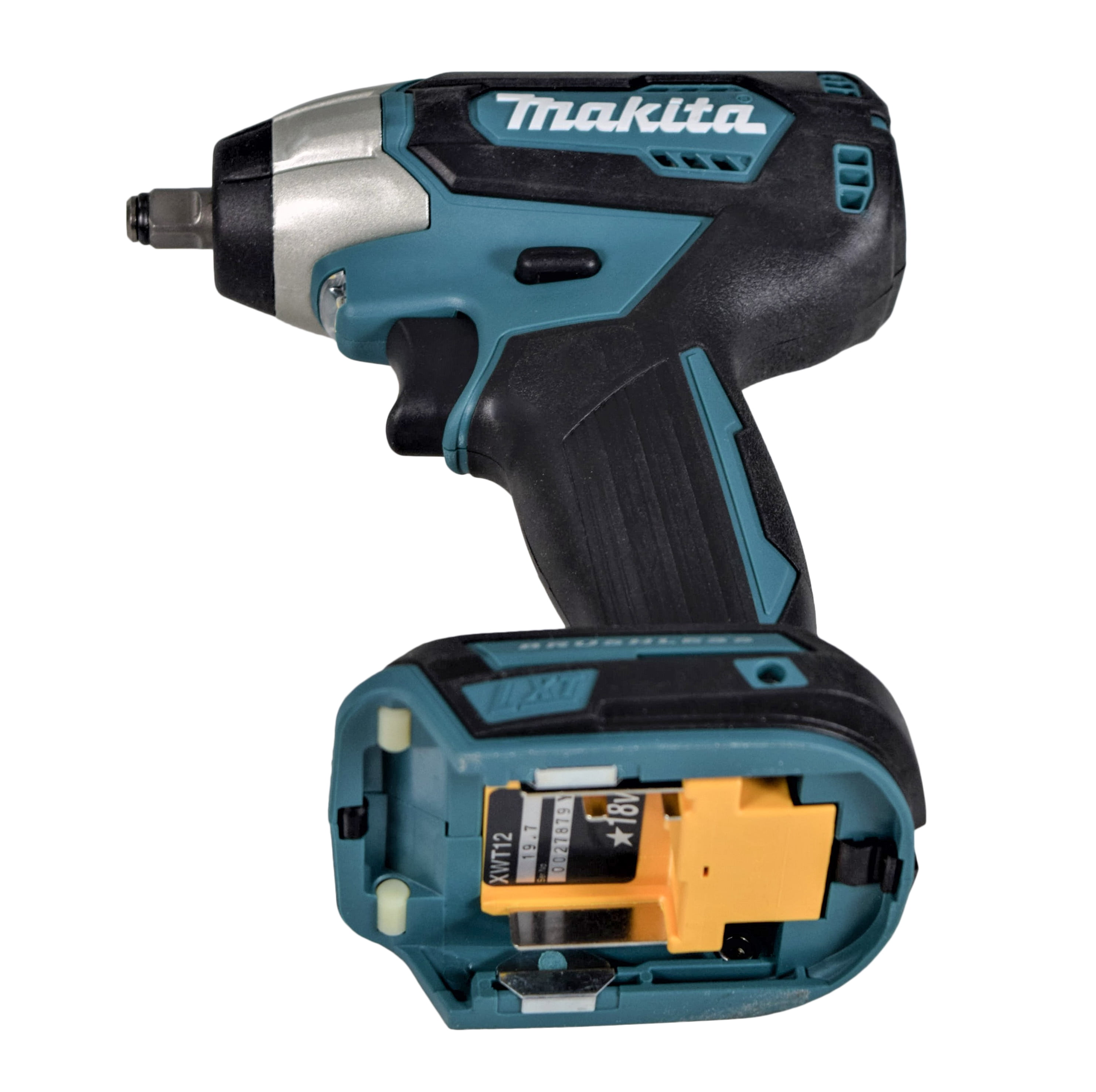 Makita 18V LXT Brushless Cordless 3/8 in. Square Drive Impact Wrench (Black, 5.625 in.) bhgin