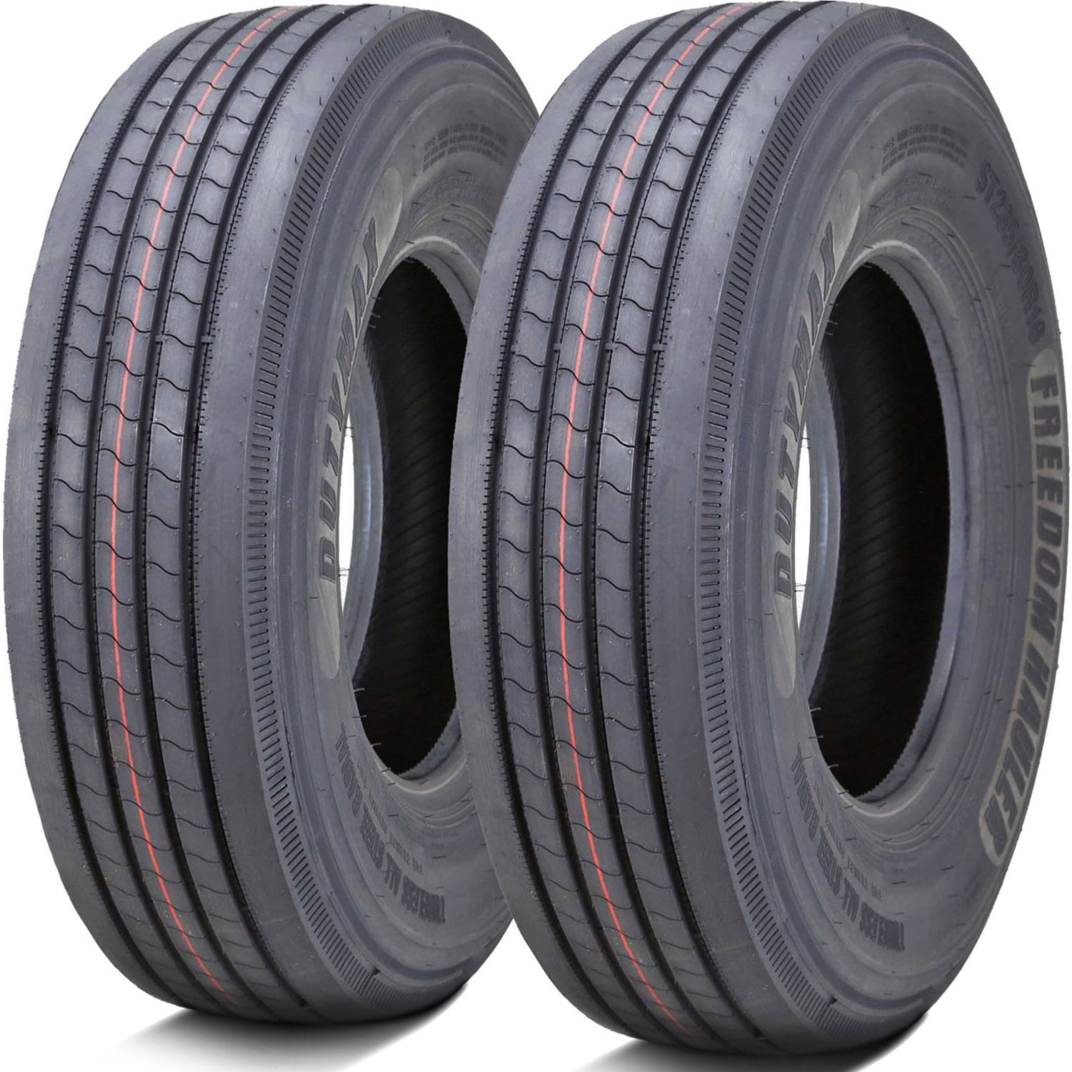Freedom Hauler Dutymax All Steel ST Trailer Tire (205/75R15, 14 Ply, Load Range G) t2vin