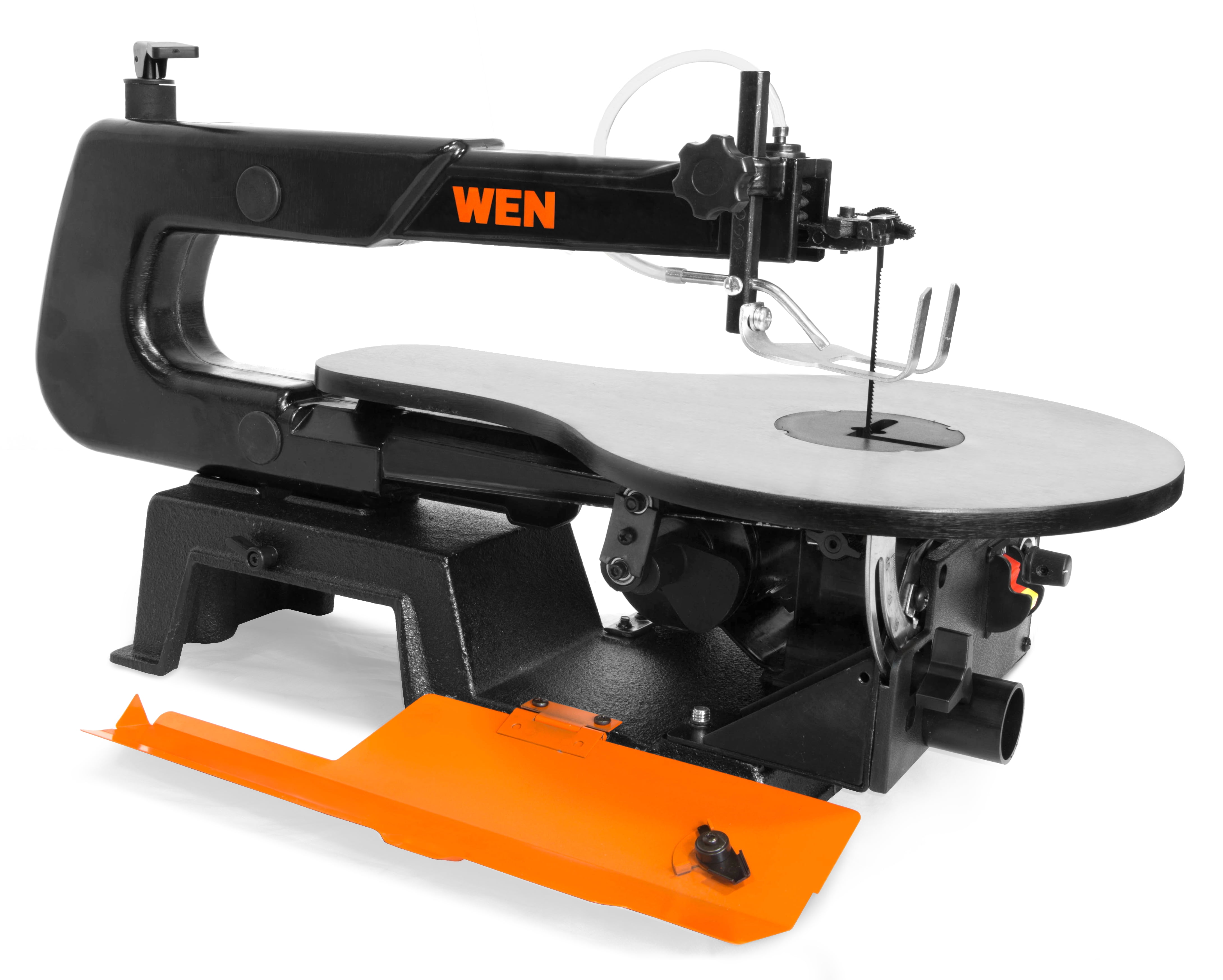 WEN 16-Inch Variable Speed Scroll Saw with Easy-Access Blade Changes (Black, 16 in) th1eb