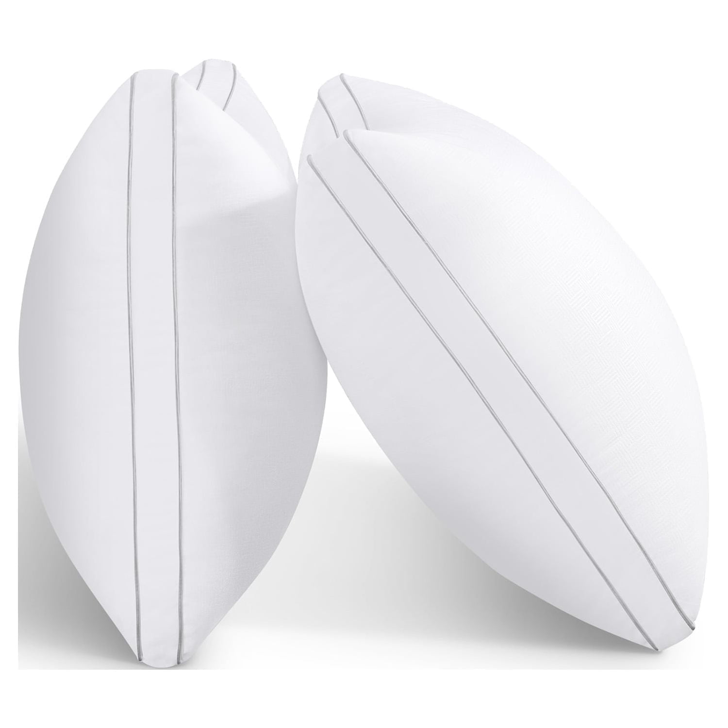 SORMAG Bed Pillows Down Alternative Cooling Hotel Collection (White, Queen Size 20 x 30 in, 2 Pack) m72q2