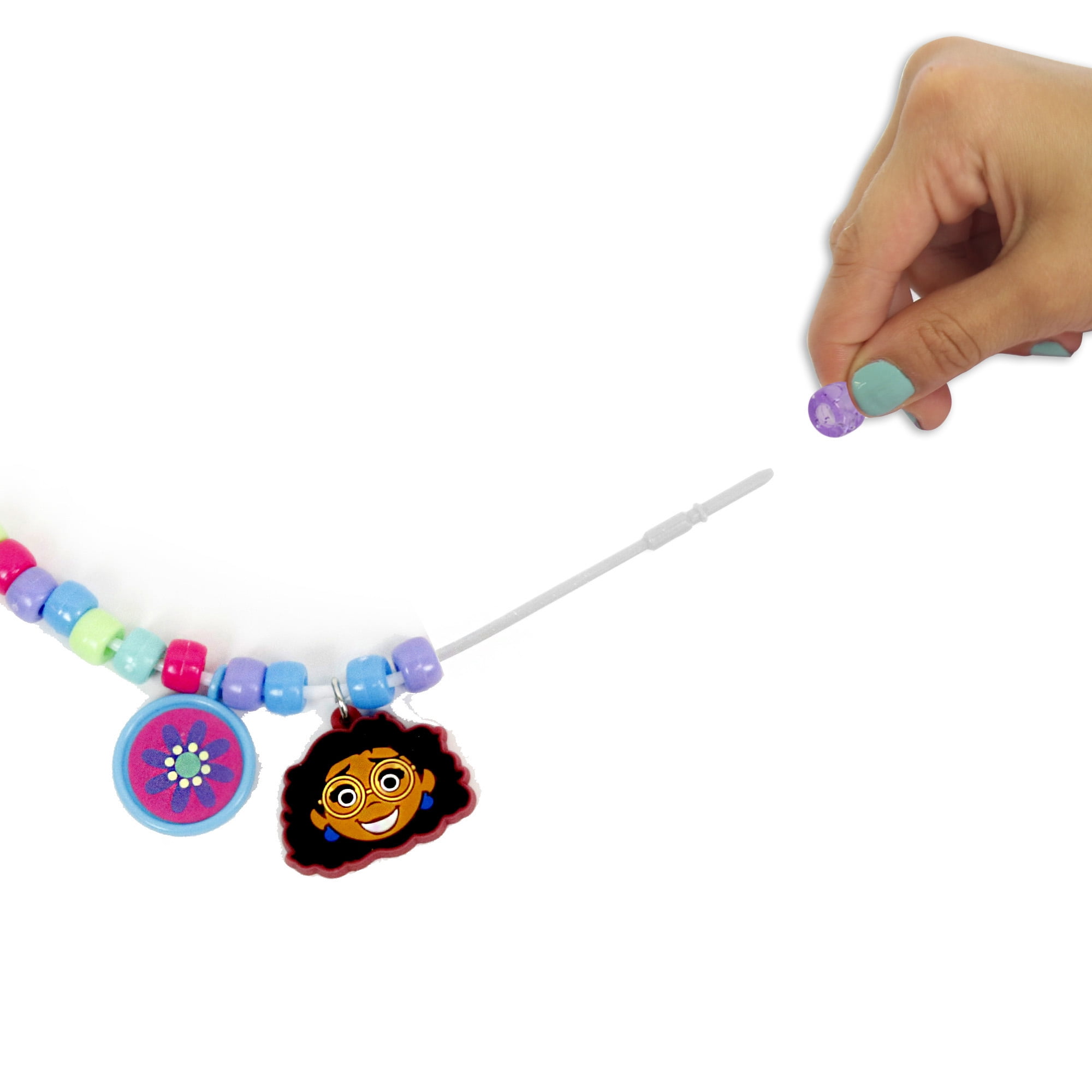 Disney Encanto Bead Bracelet DIY Jewelry Making Activity Kit (Multicolor, 1 Pack) kr1kt