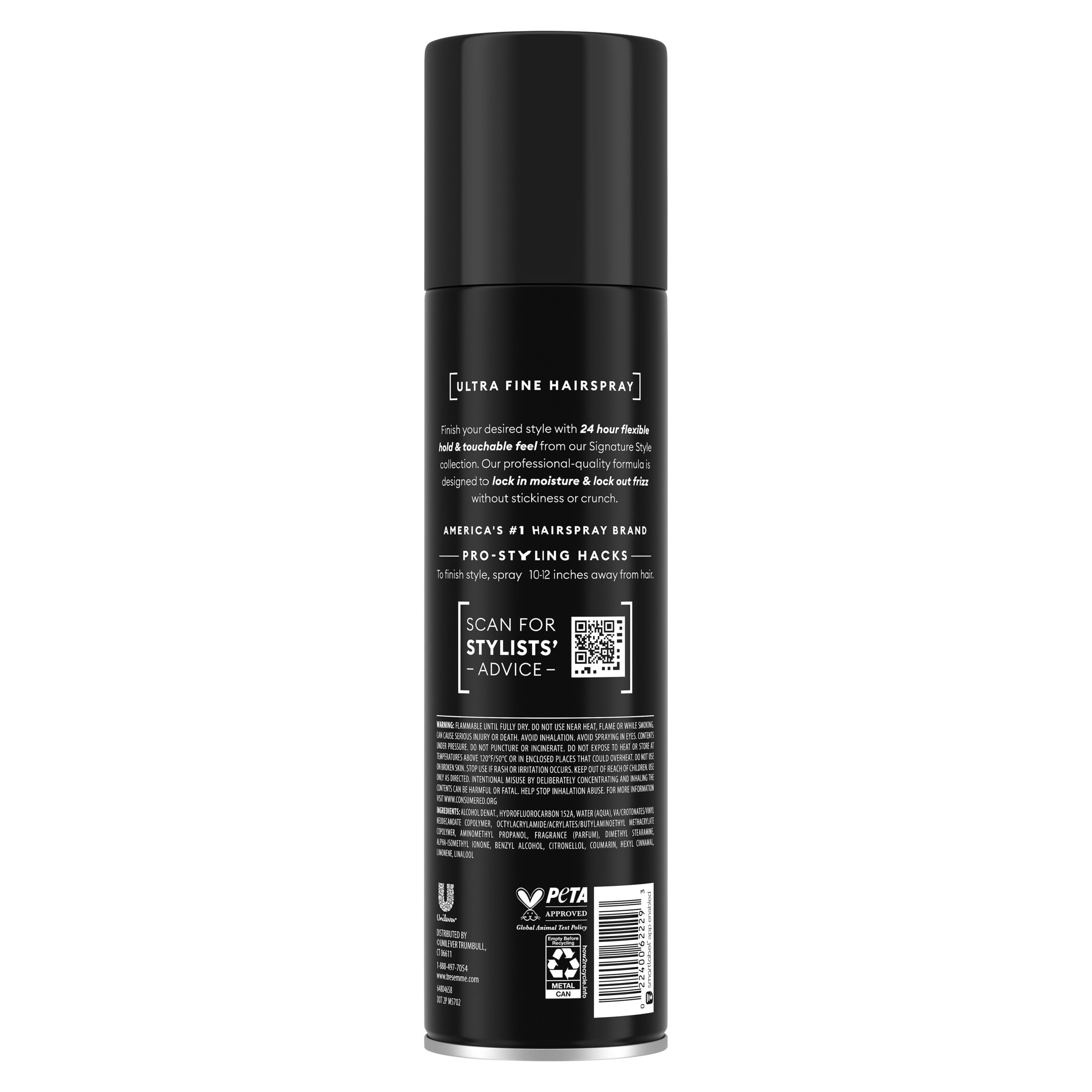 TRESemmé Ultra Fine Hair Spray Frizz Control with Pro Lock Tech (14.6 oz) 2wb6t