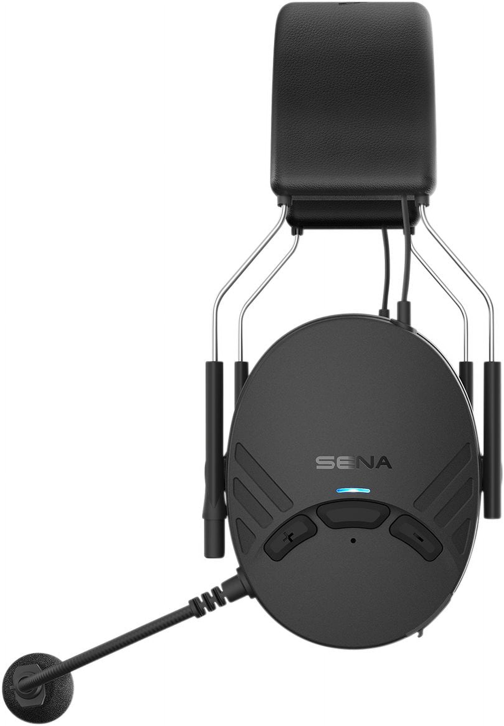 Sena Tufftalk Lite Over-the-Head Bluetooth Communication Headset (Black, One Size) u8gac