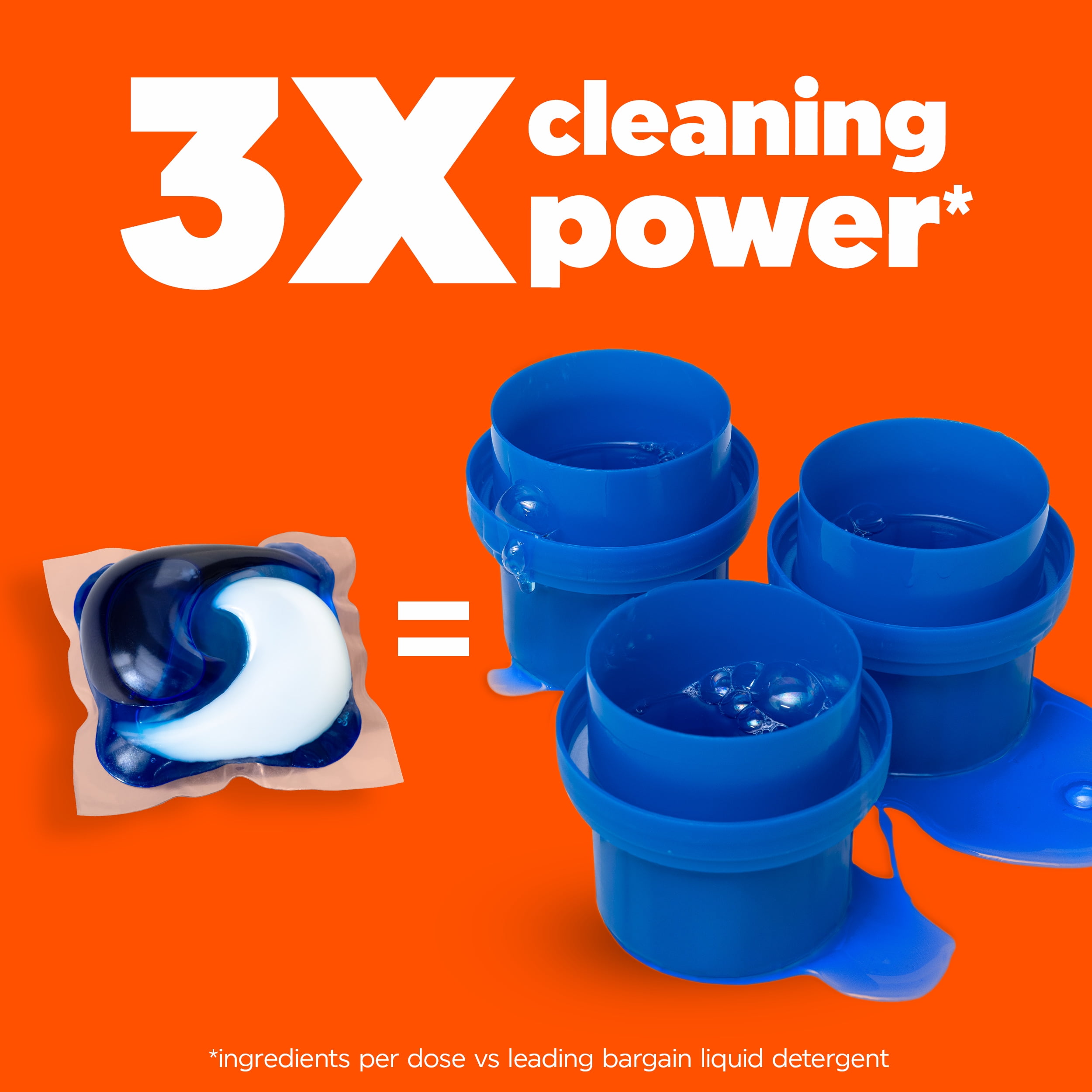 Tide PODS Laundry Detergent Pacs, Spring Meadow Scent, Deep Cleaning (16 Count) 3pttr