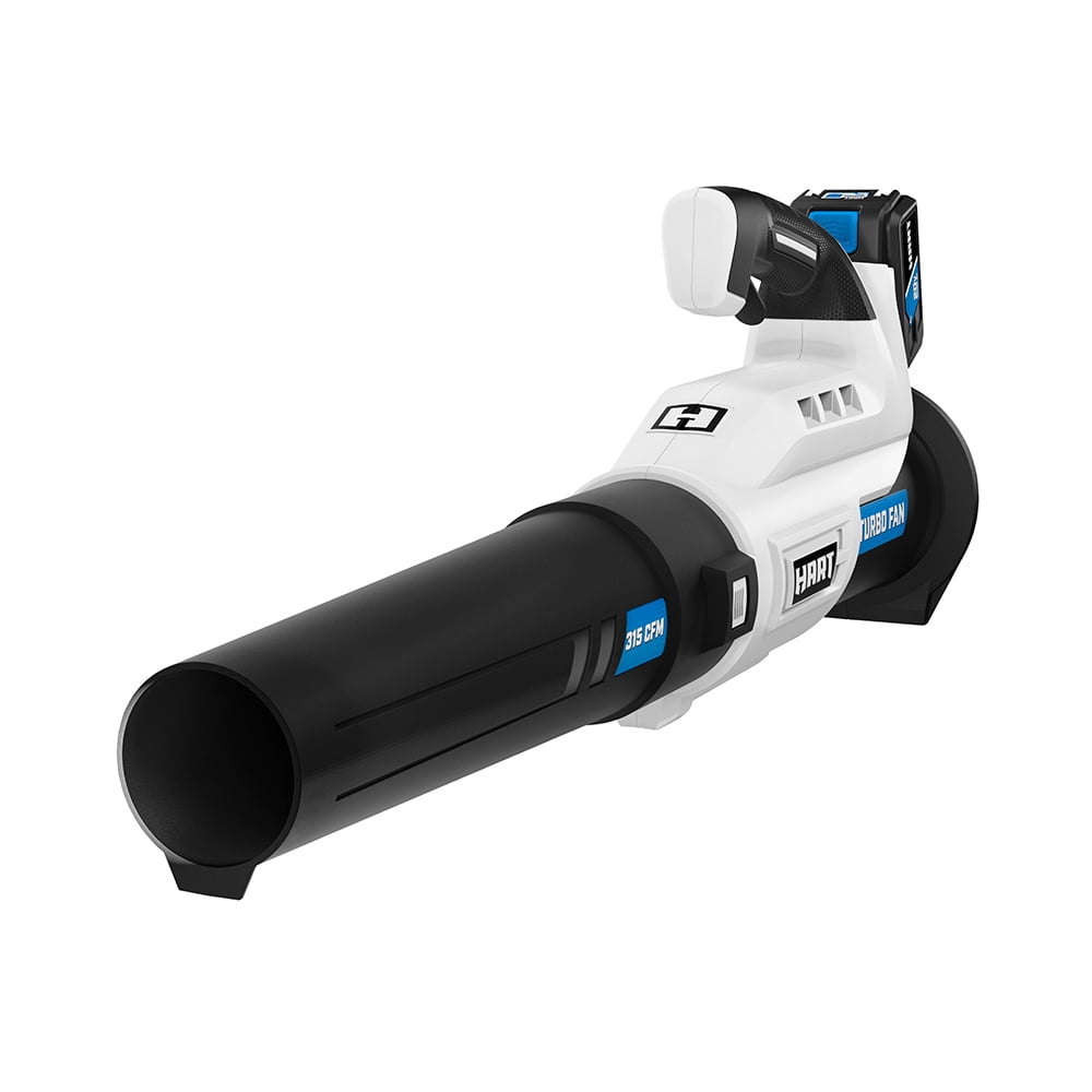 HART 20V Cordless Turbo Fan Leaf Blower (4.0Ah Lithium-Ion Battery, 1 Pack) 5l2st