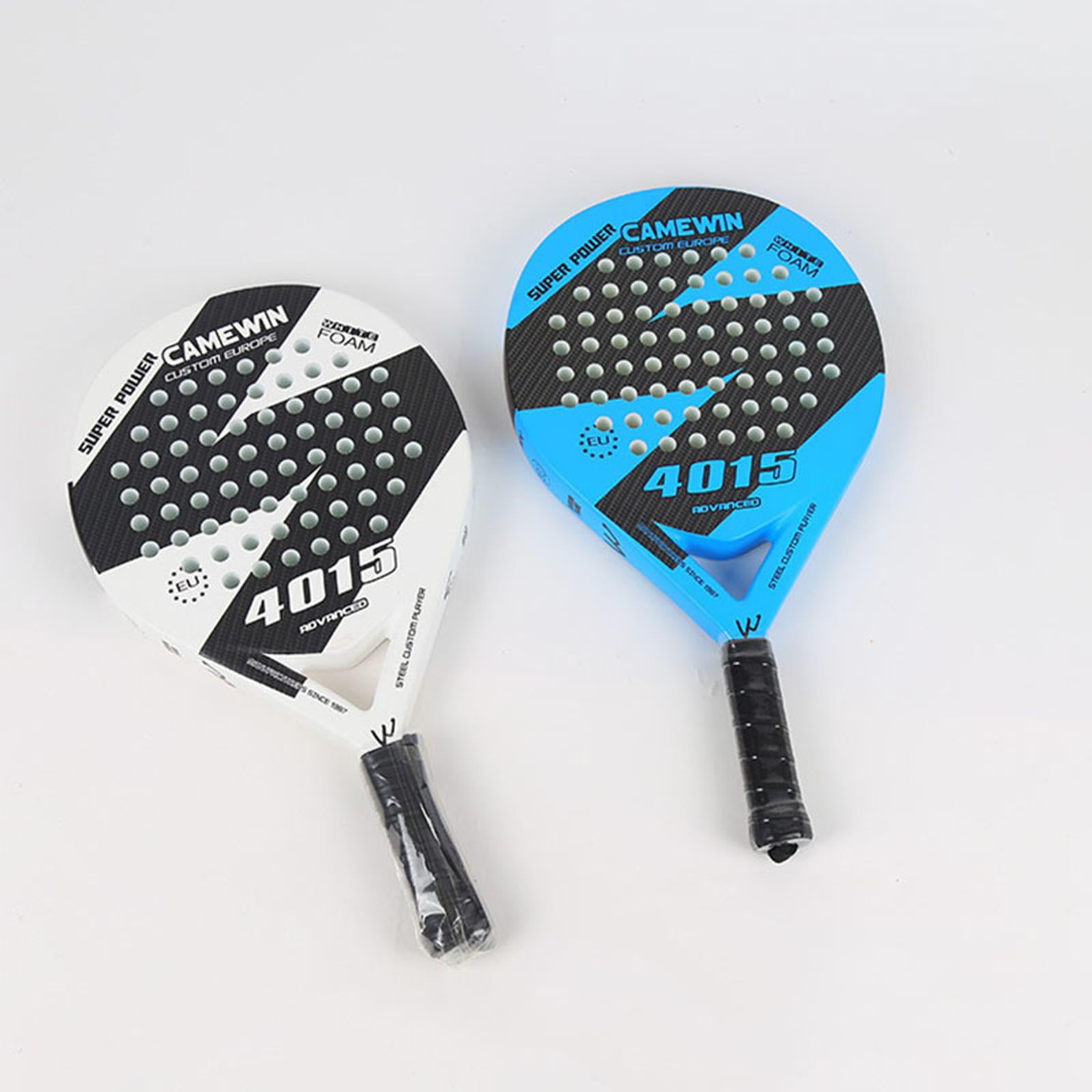 Simhoa Carbon Fiber Pickleball Paddle Durable Lightweight Sport Racket (White, 1.5 in) gvnjf