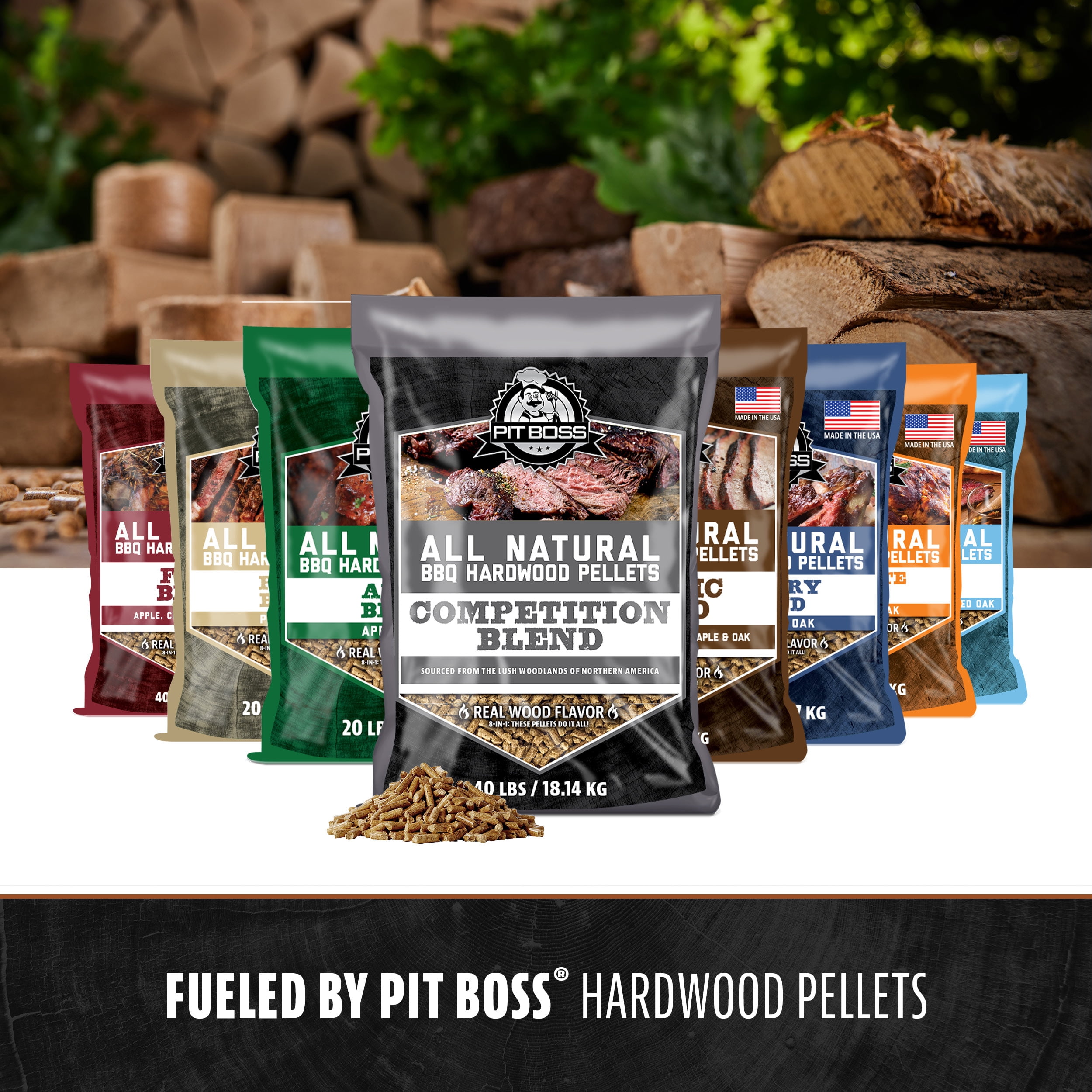 Pit Boss Onyx Series Austin XL Wood Fired Pellet Grill (Black, 1007 sq in) 353az