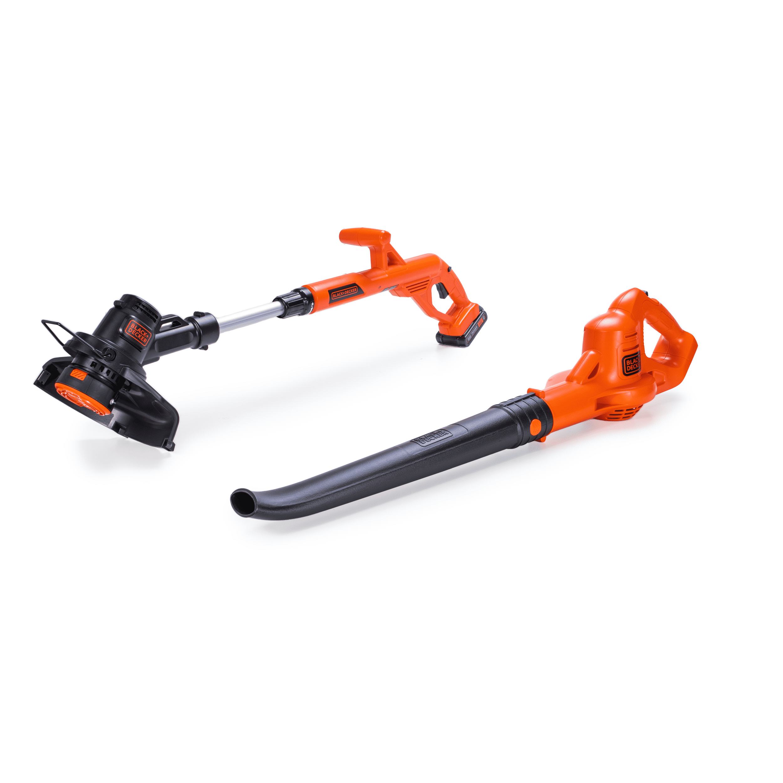 BLACK+DECKER Cordless String Trimmer and Leaf Blower Combo Kit (Black, 20V System) zlbnc