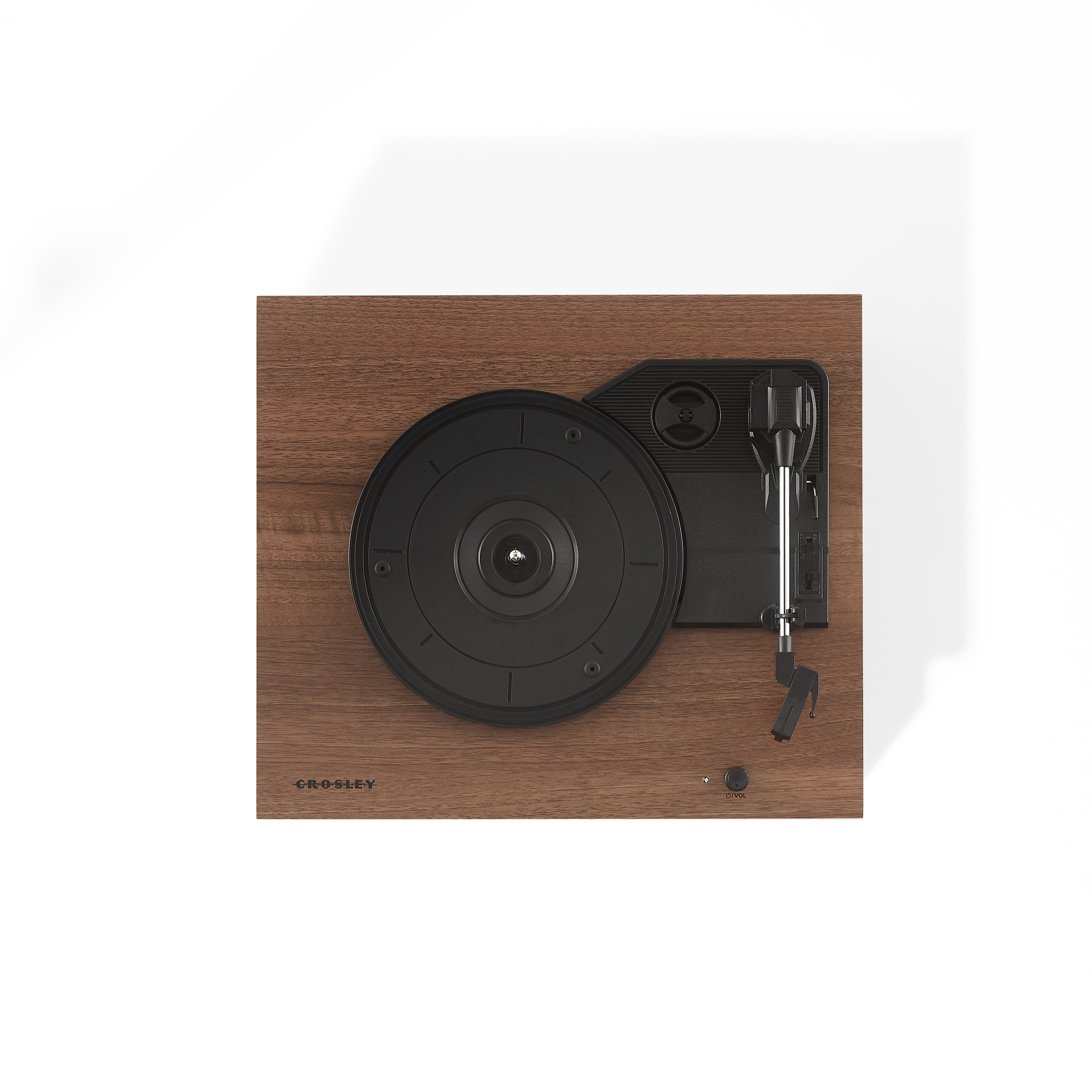 Crosley Riff Bluetooth Vinyl Record Player with Speakers (3-Speed Turntable, 6 Modular Layouts) x6qj5