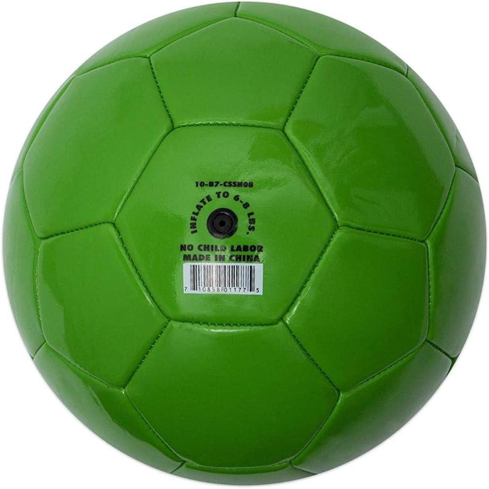 Champion Sports Extreme Series Soccer Ball, Professional Grade Match Ball for Training and League Play (Green, Size 5) ctjsx
