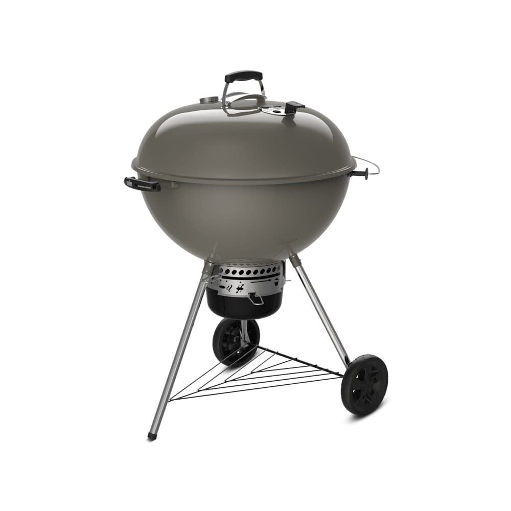 Weber Master-Touch Charcoal Grill, Large Outdoor Cooking Station (Smoke Gray, 26 in) e2xk1