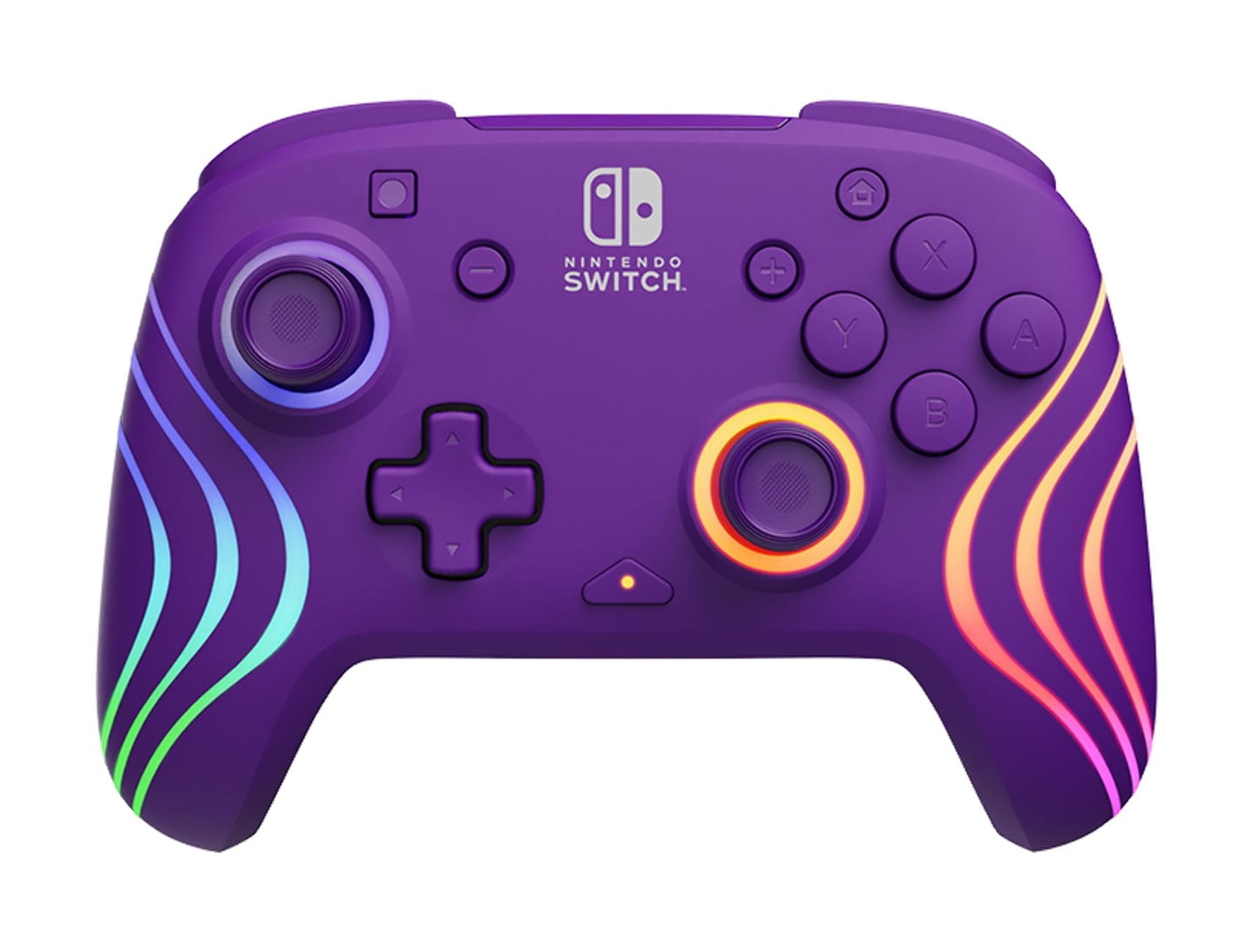 PDP Afterglow Wave Wireless Controller with Motion for Nintendo Switch (White, 1 Pack) lfrkb