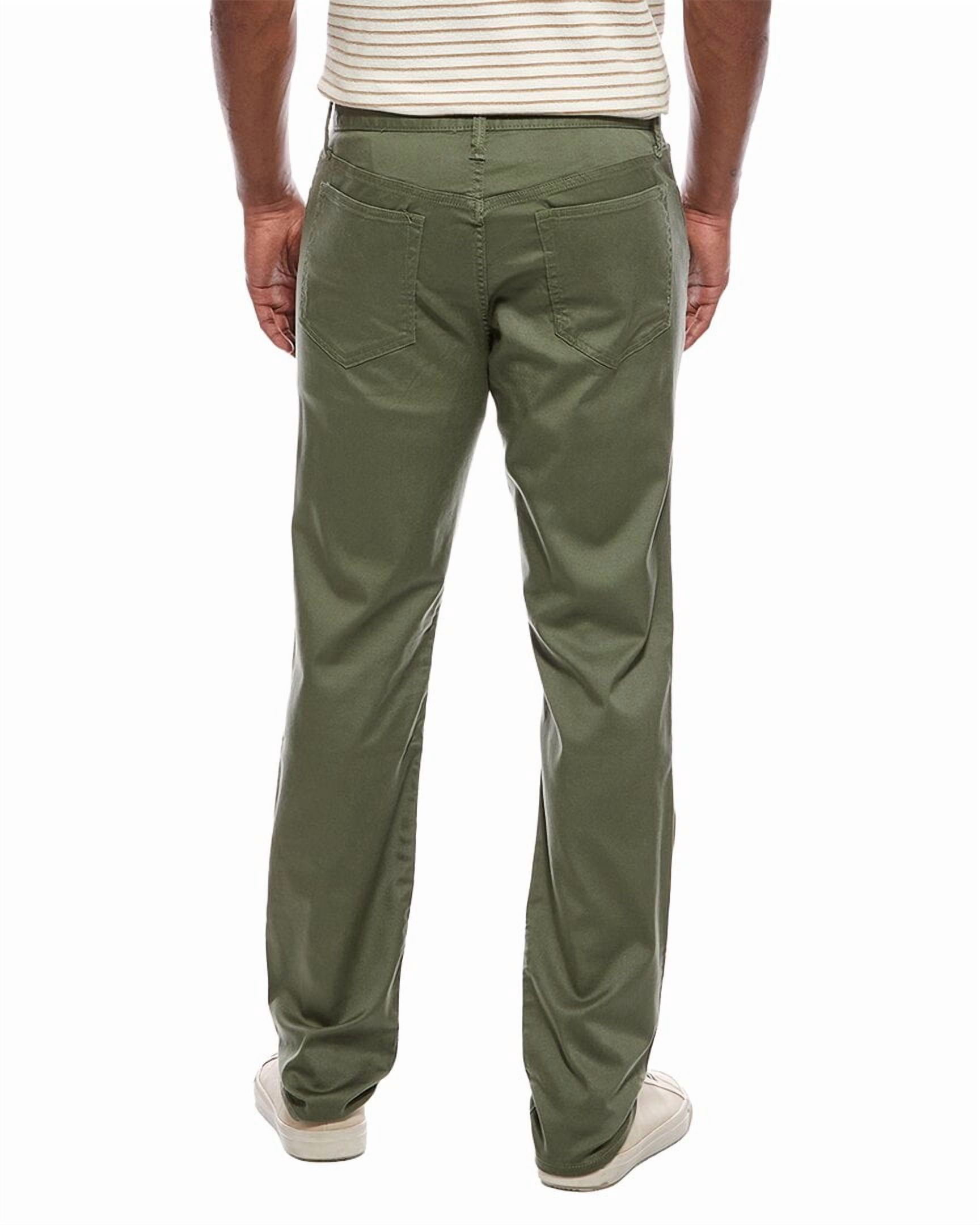 JOE'S Jeans Men's The Brixton Twill Straight Leg Pants (Lichen, 34 in) 017m1