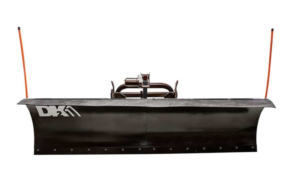 DK2 RAMPAGE II Snowplow with Electric Winch and Wireless Remote (82 in. x 19 in.) g5s4z