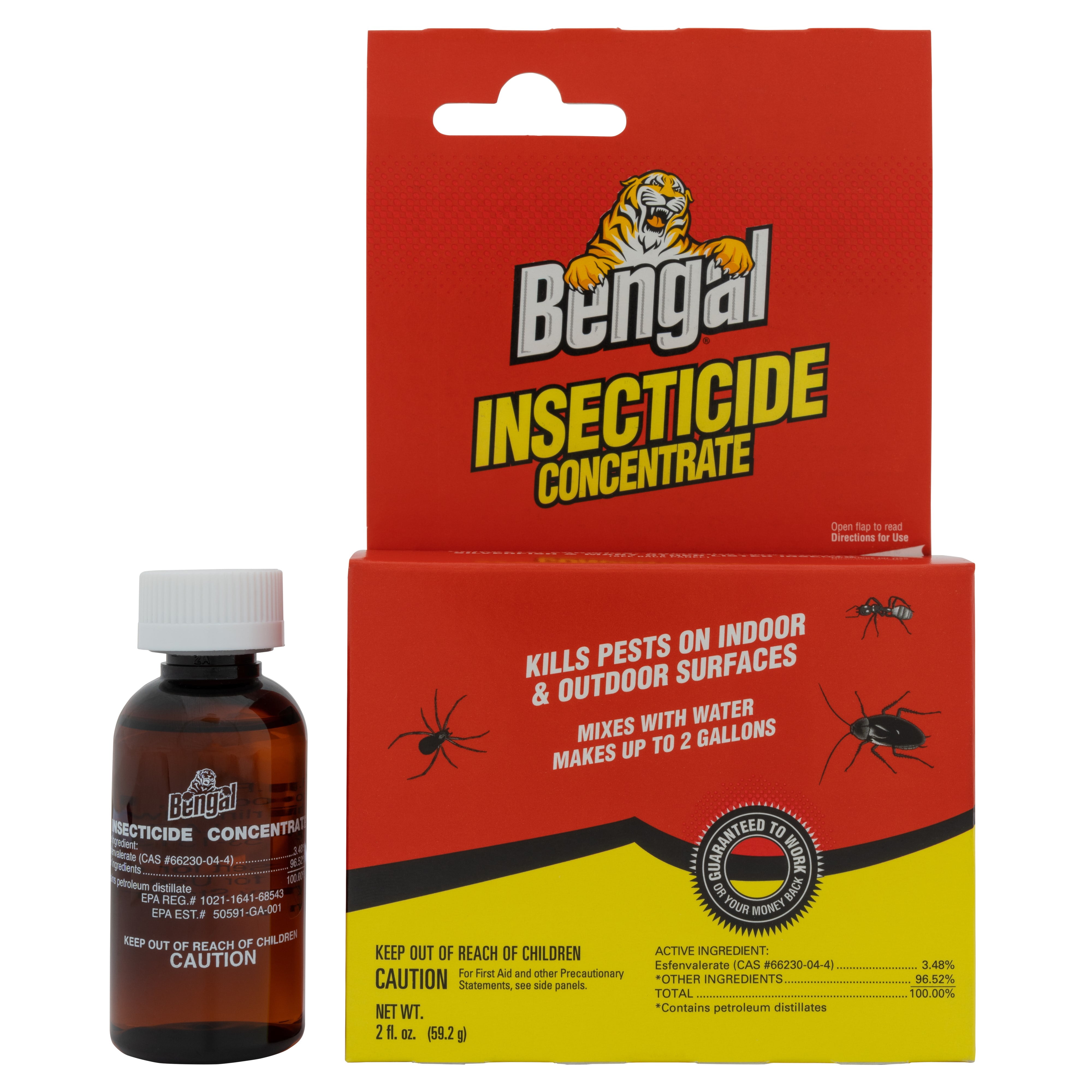 Bengal Insecticide Concentrate, Indoor and Outdoor Pest Control Solution (2 oz) z7uiv