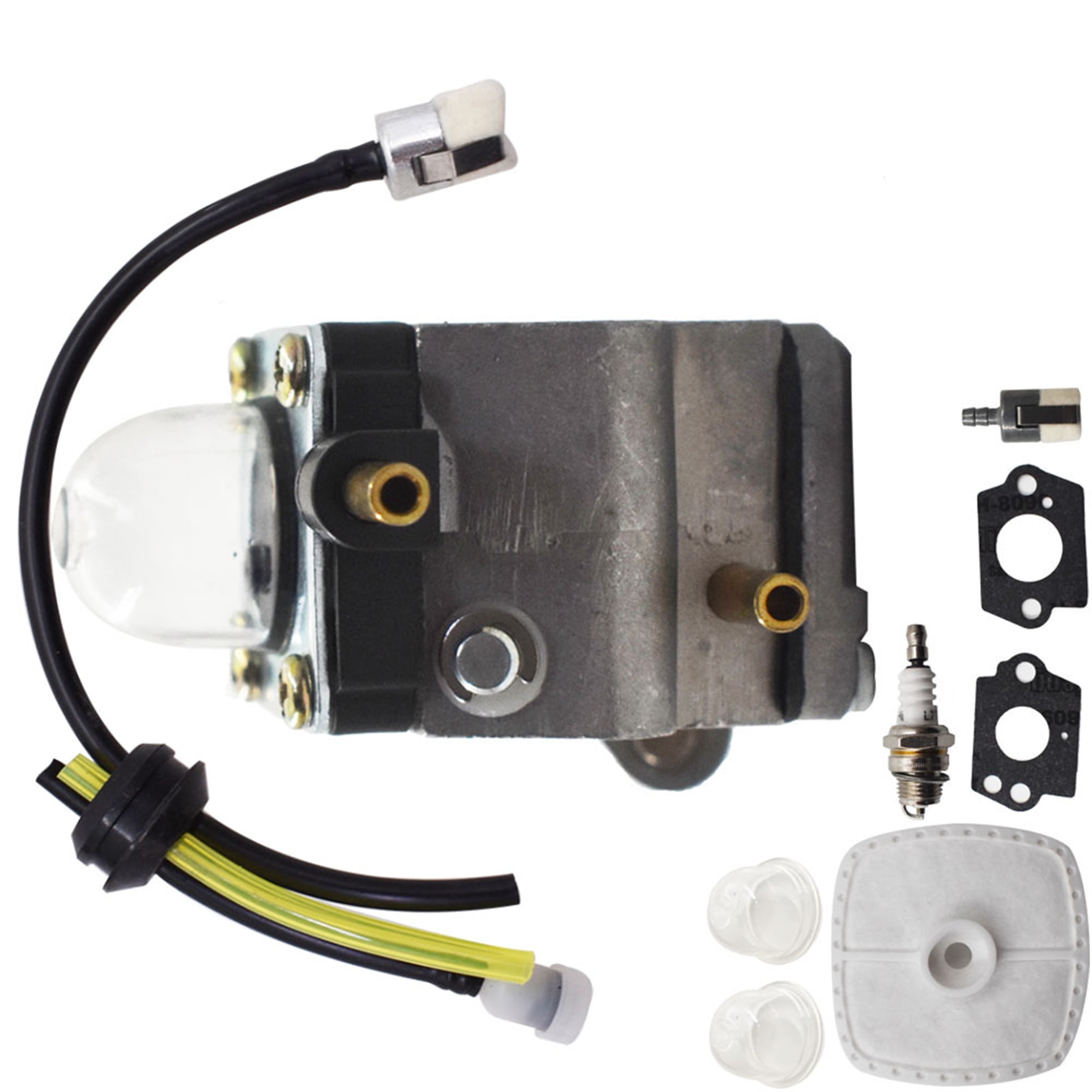 Lab Work Carburetor Kit for Mantis Tiller 7222 7225 SV-5C/2 (16100-Z0H-825, 1-Pack) i2ddt