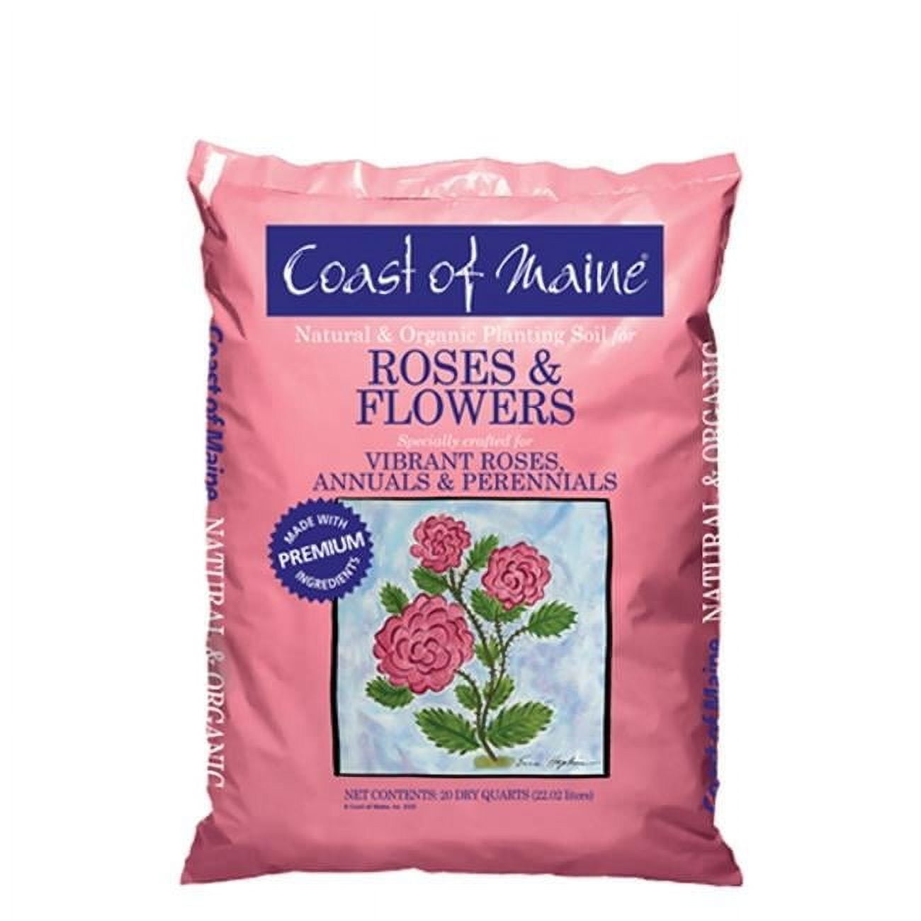 PatioPlus Natural Organic Rose & Flower Plant Soil (20 qt) gmabj