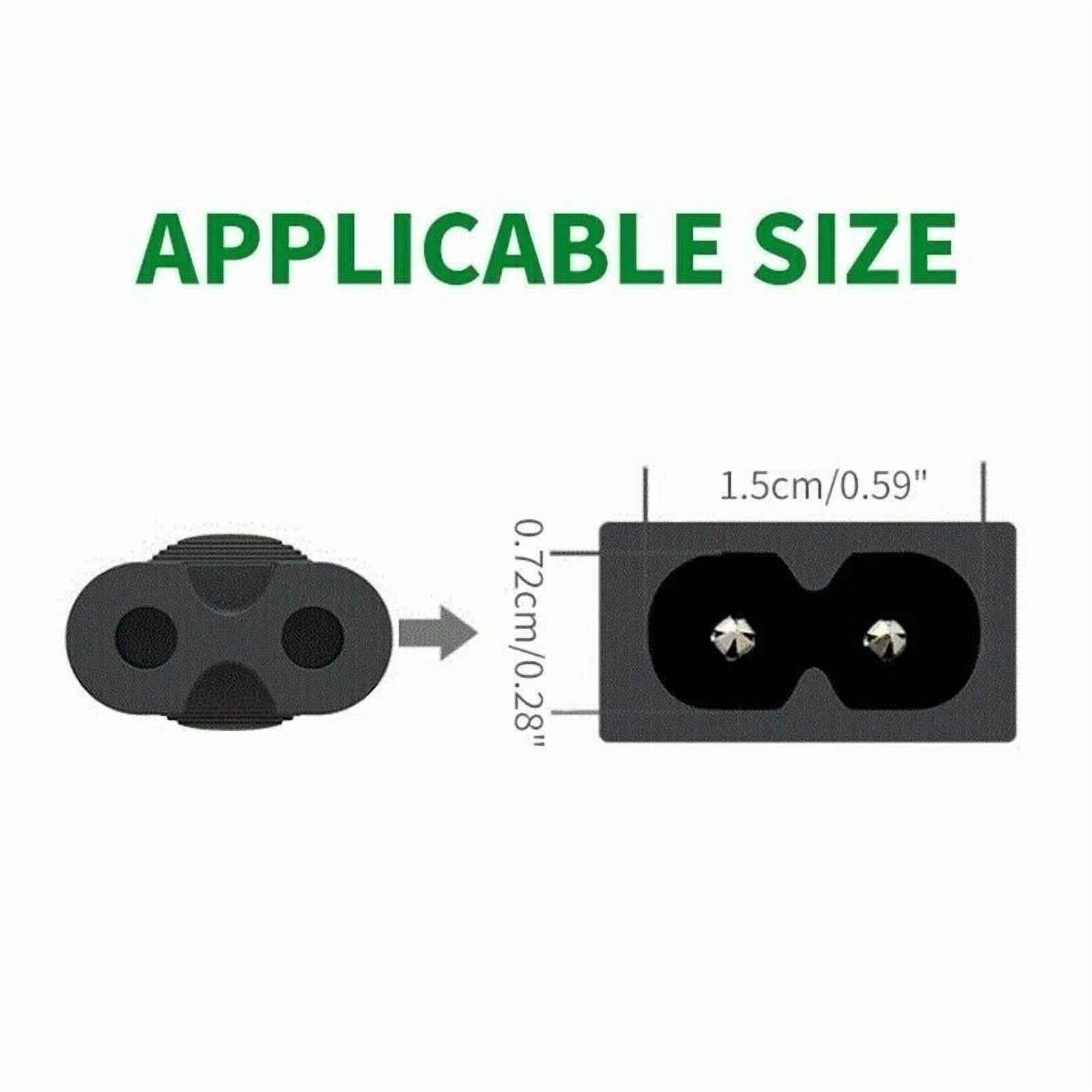 Rhea 2-Prong AC Power Cord Cable for JBL Bar 5.1 Soundbar (6 ft) 2mqcr