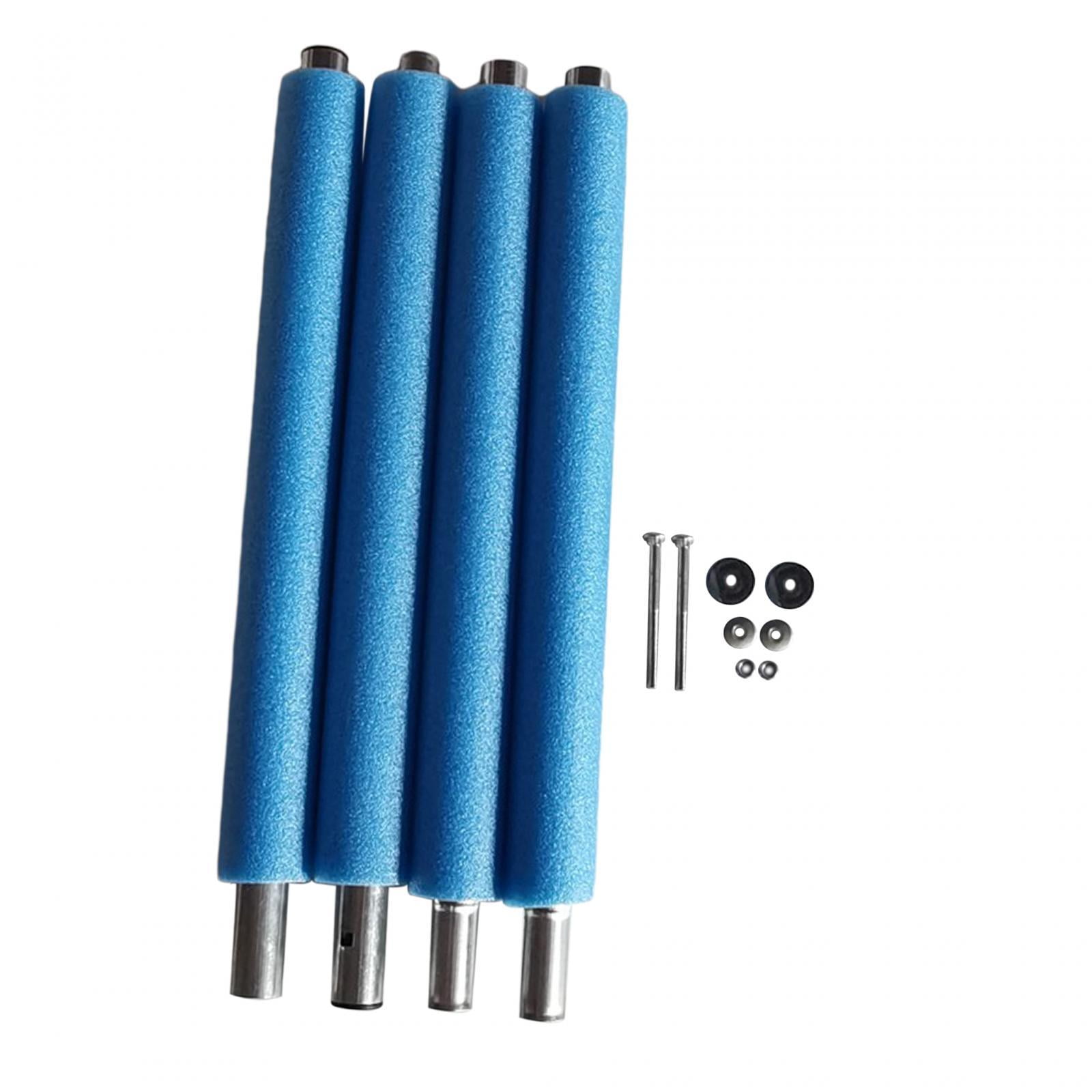 harayaa Trampoline Pole Replacement Set with Foam Sleeves (Blue, 20.67 in, 4-Pack) yeb8b
