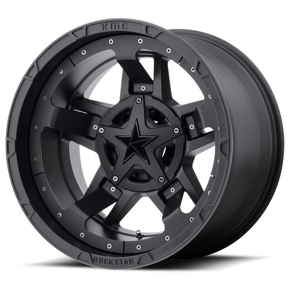 XD Series XD827 Rockstar 3 Off-Road Wheel Rim (Matte Black, 17x8 in) xu0pb