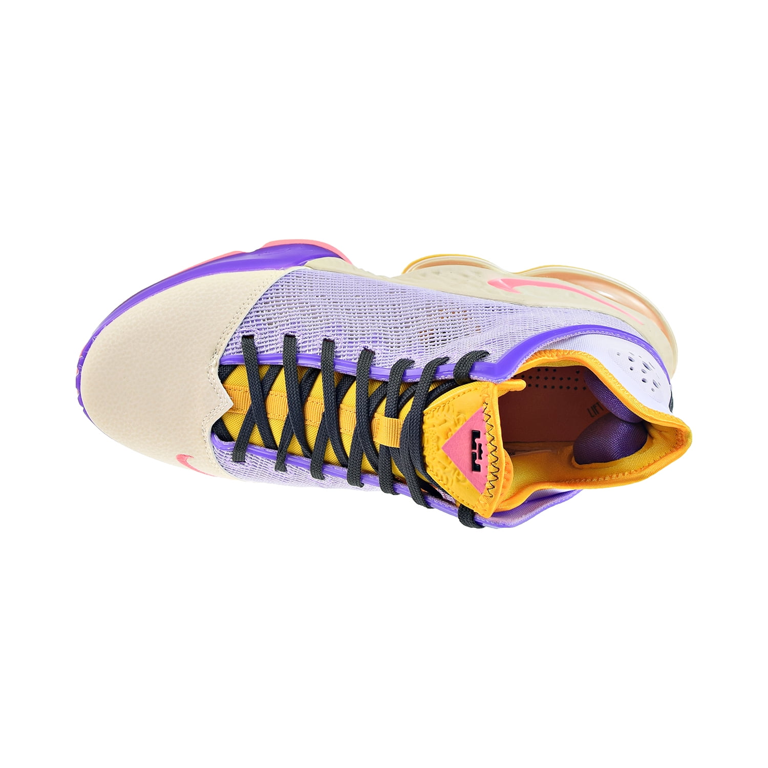 Nike LeBron 19 XIX Low Mismatch Basketball Shoes (Lilac, 7.5) 4luzp