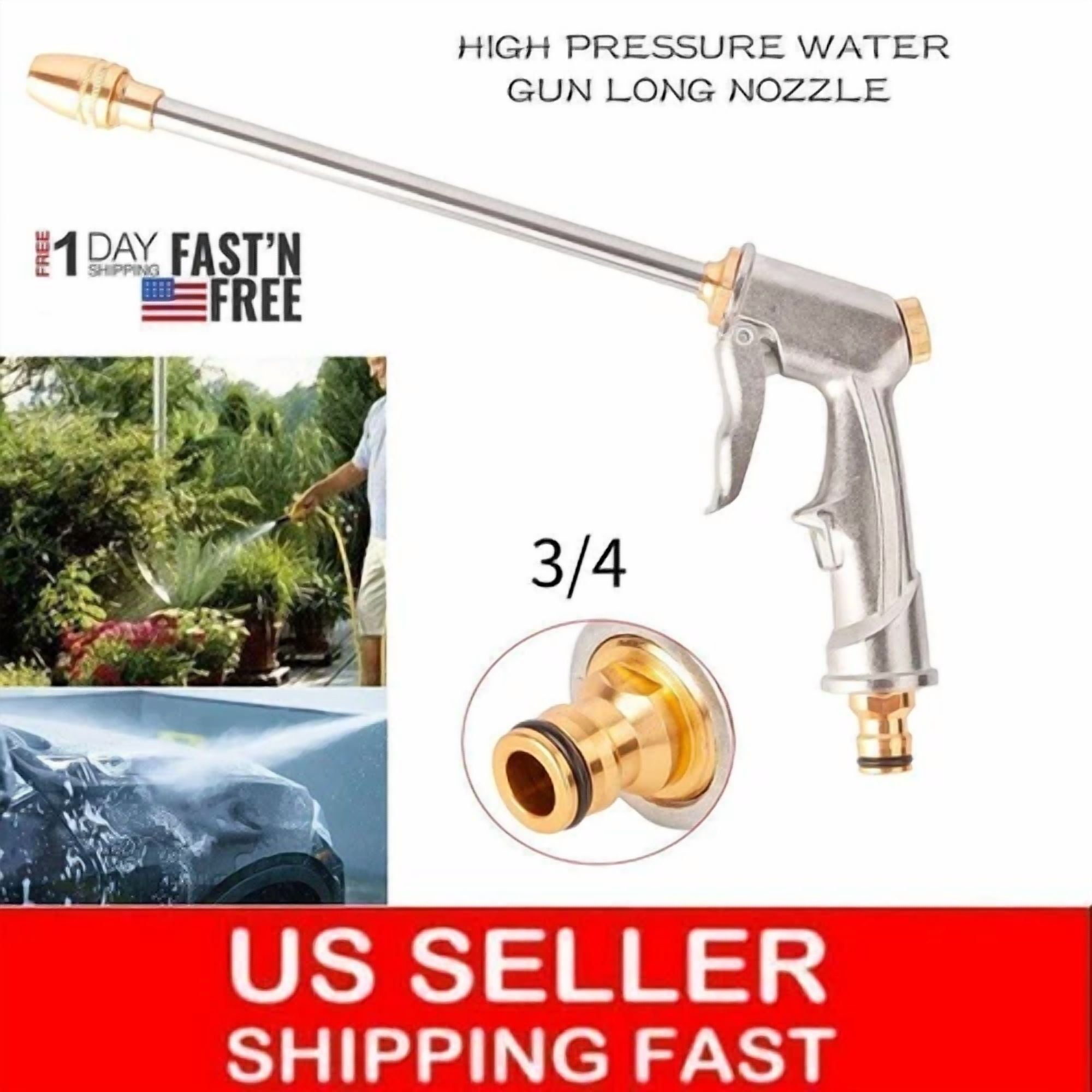 Purely Elizabeth High Pressure Power Water Spray Nozzle Wand Attachment (15 in) hjl1e